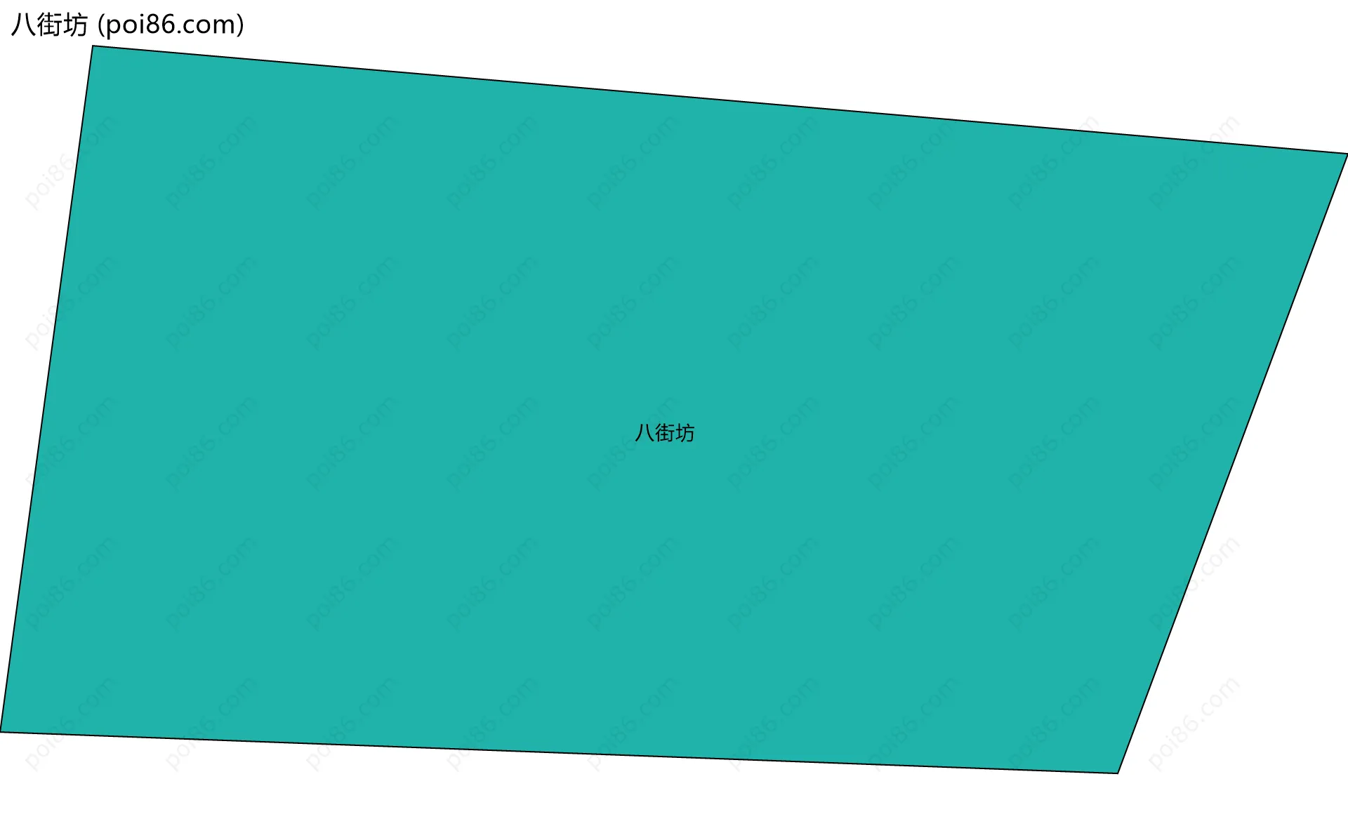 八街坊边界地图