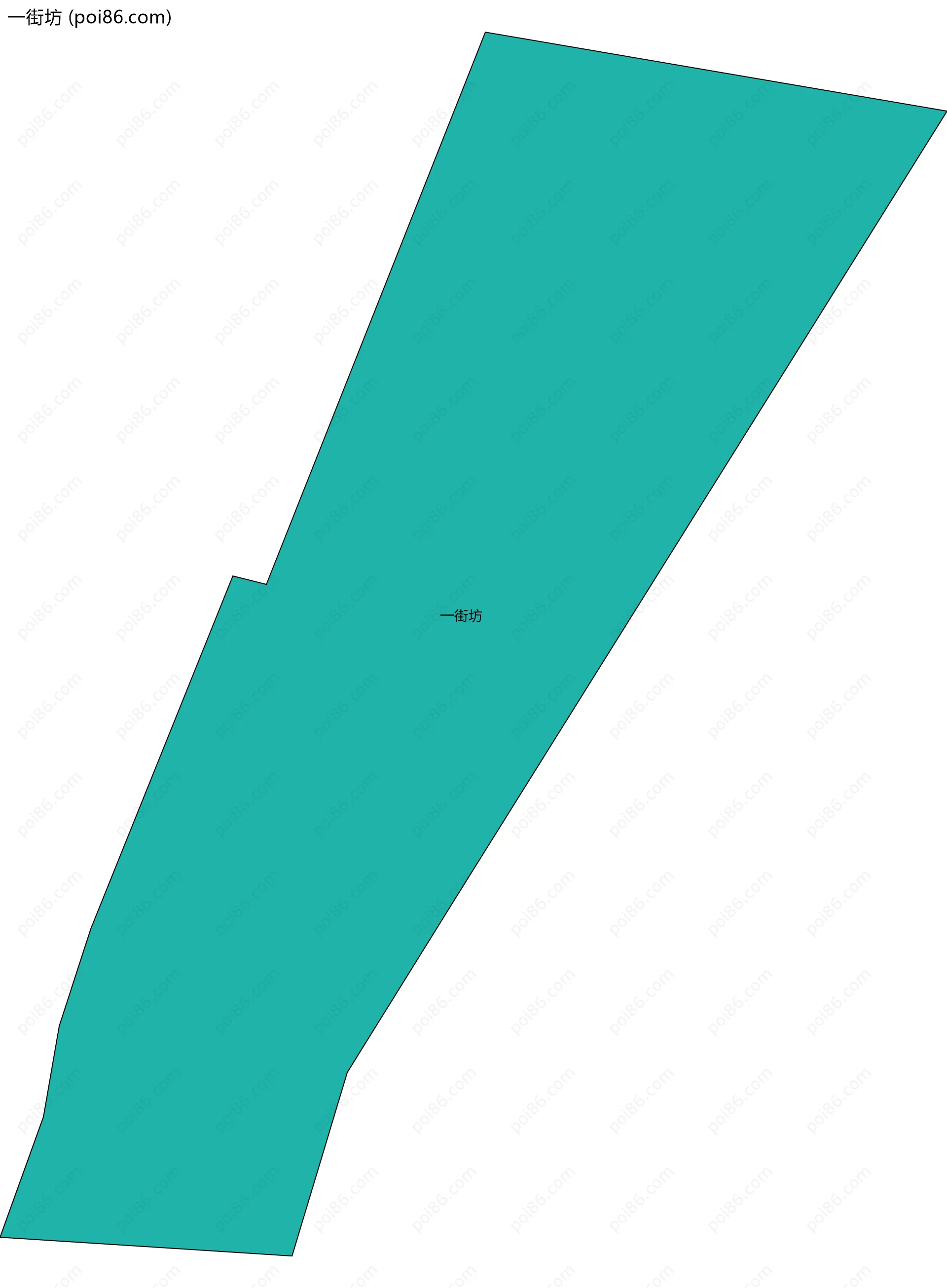 一街坊边界地图