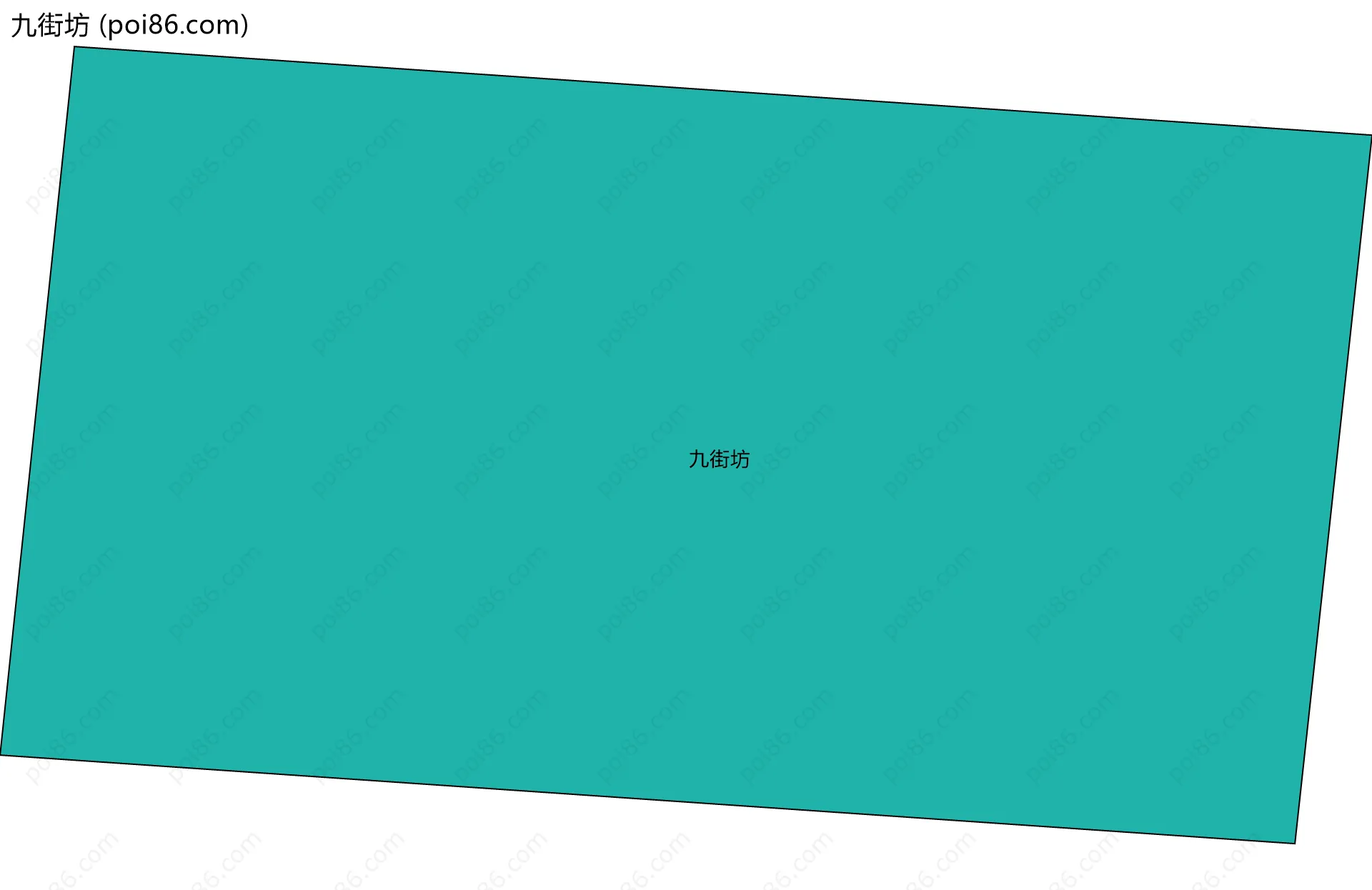 九街坊边界地图
