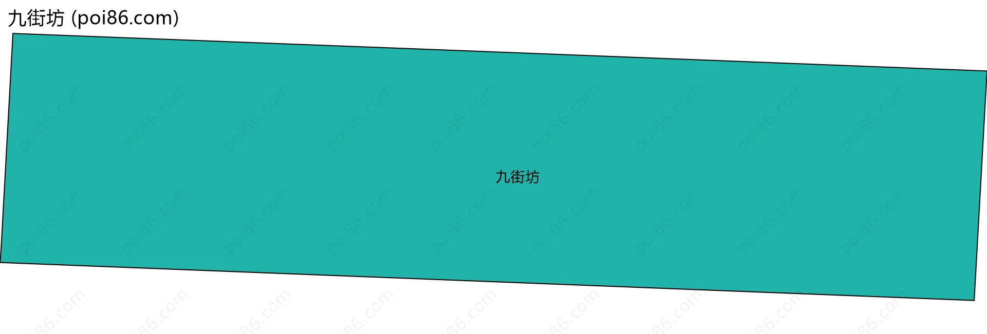 九街坊边界地图