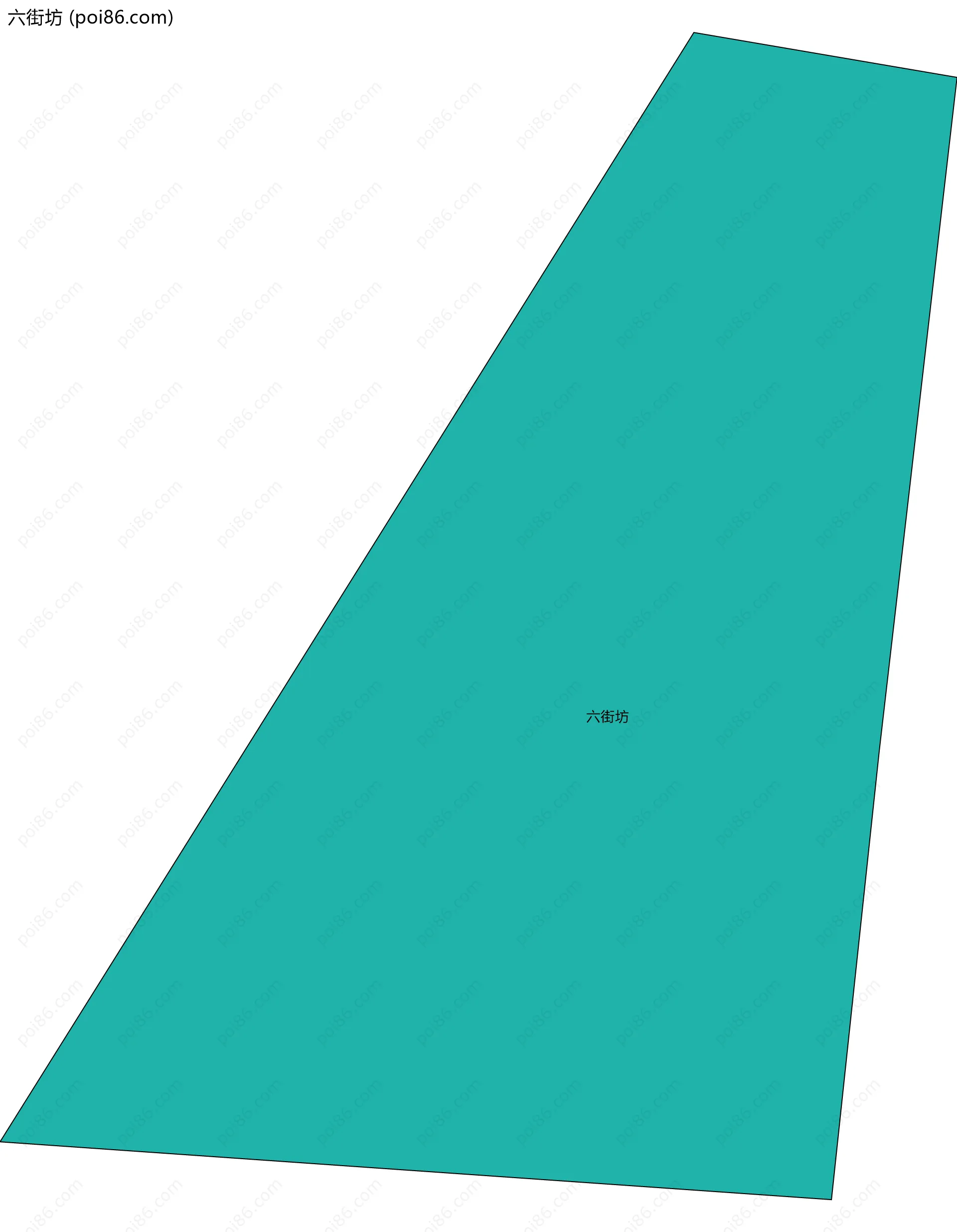 六街坊边界地图