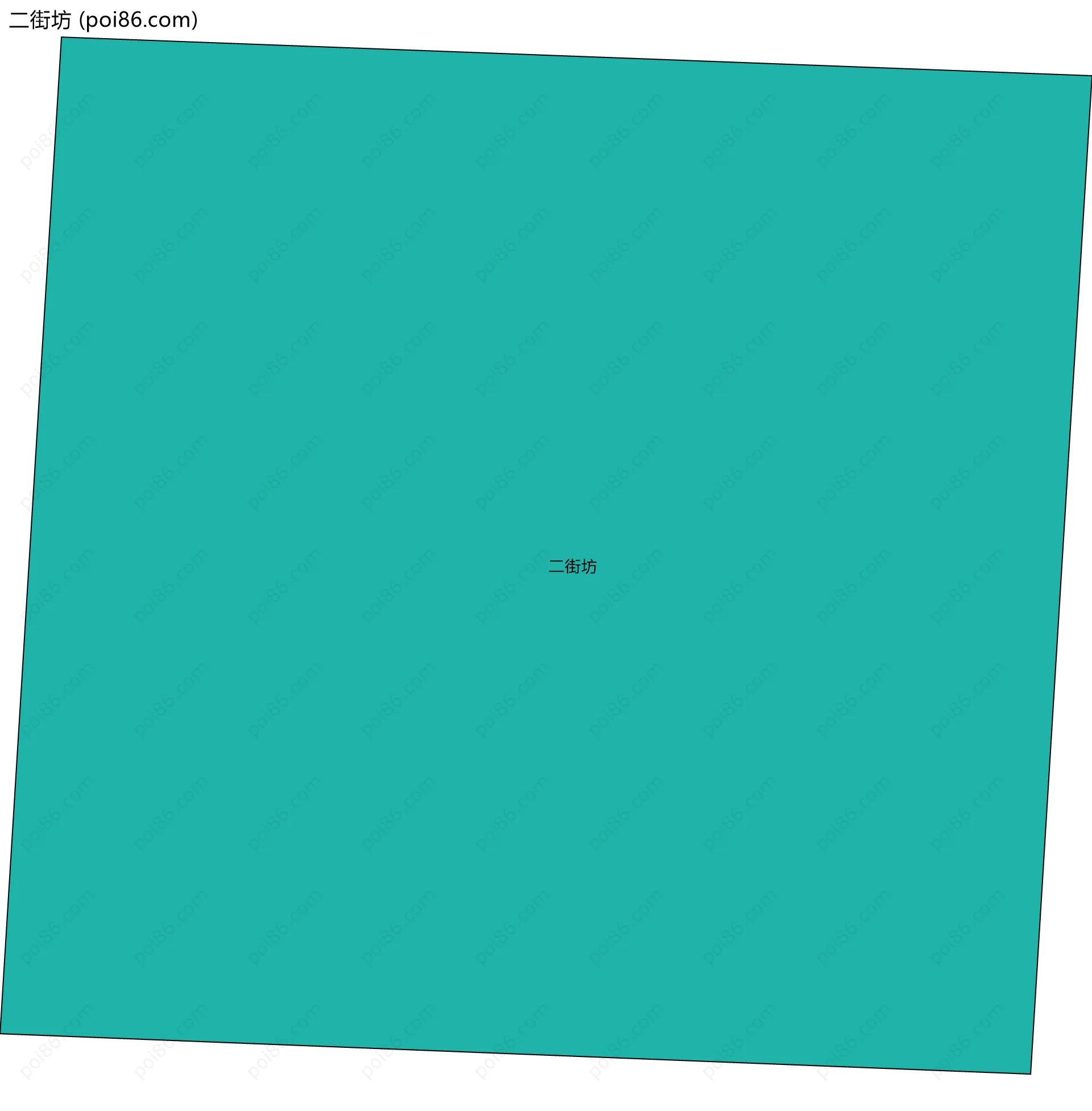 二街坊边界地图