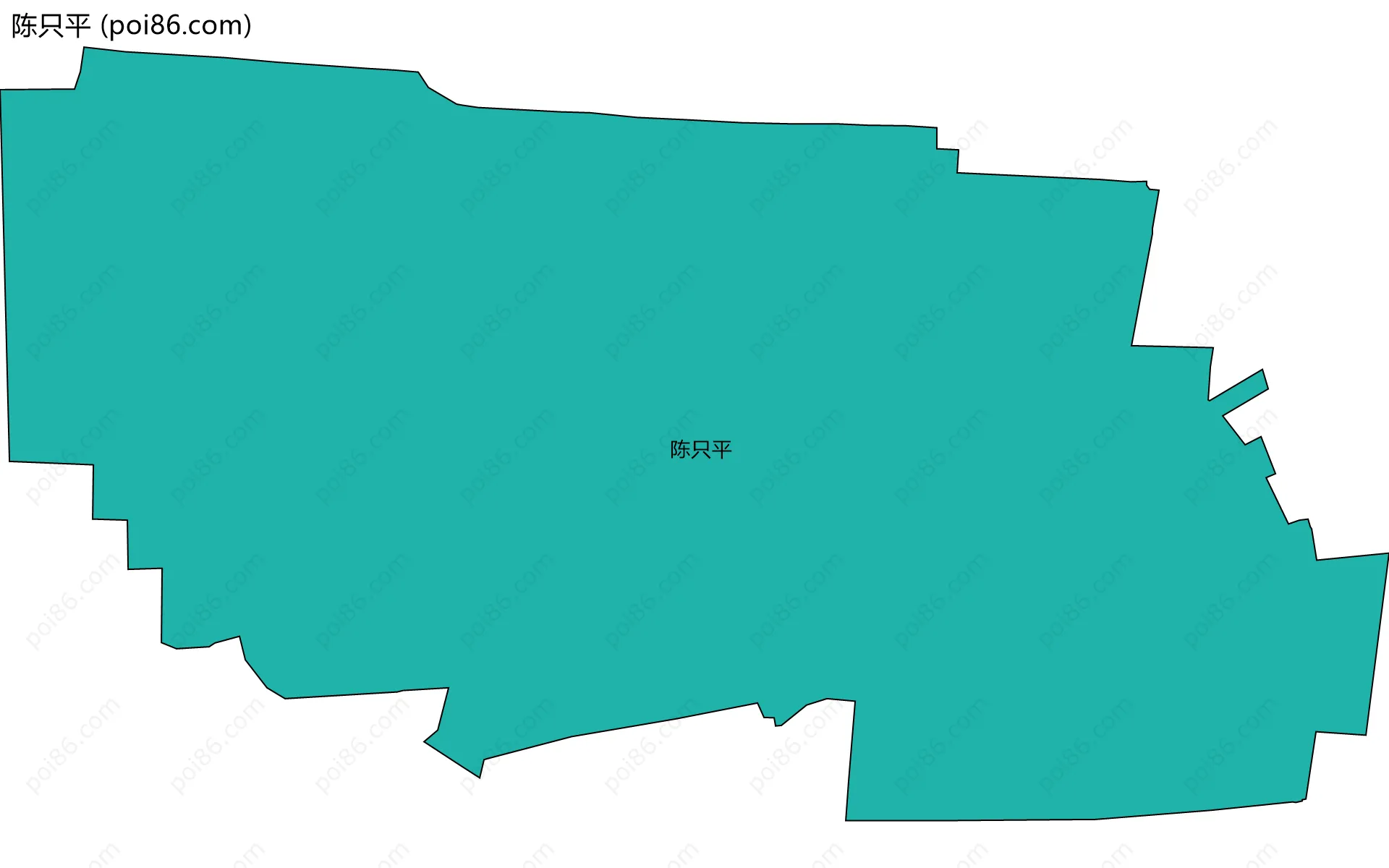 陈只平边界地图