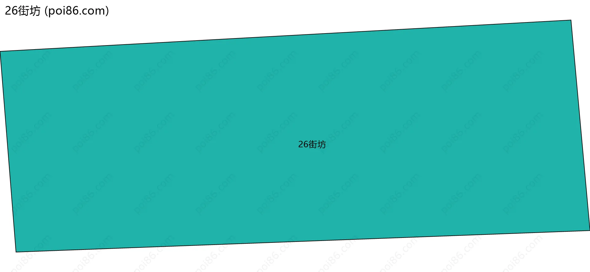 26街坊边界地图
