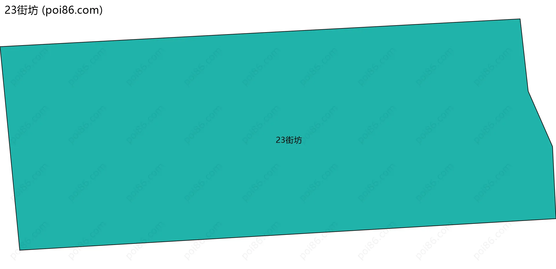 23街坊边界地图