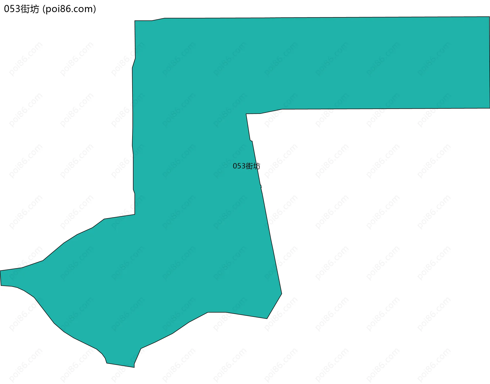 053街坊边界地图