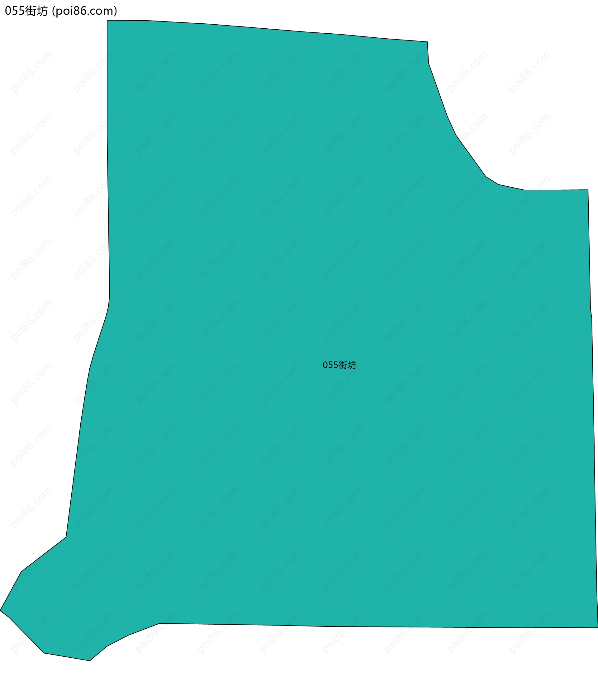 055街坊边界地图