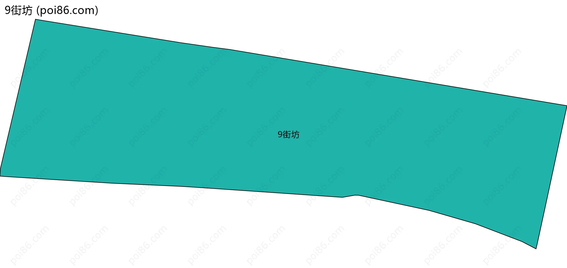 9街坊边界地图