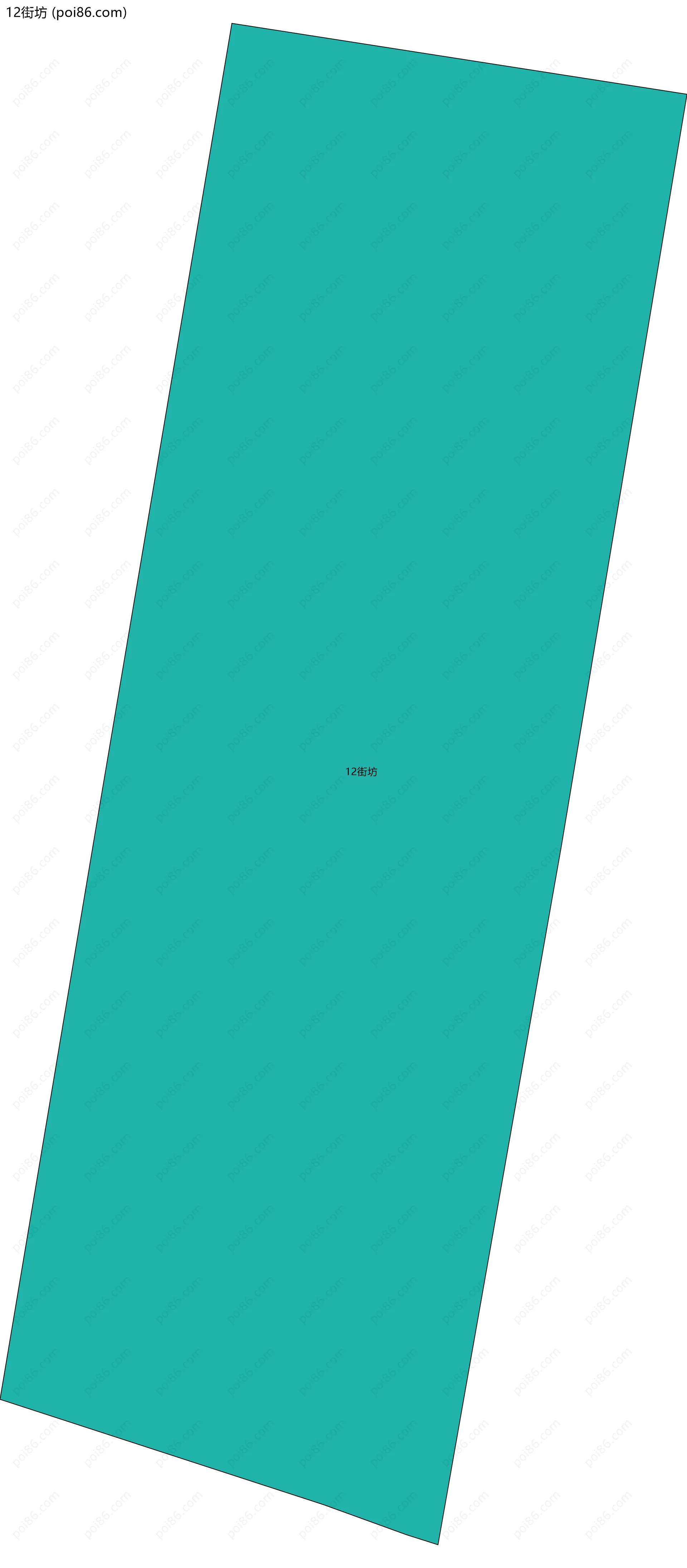 12街坊边界地图