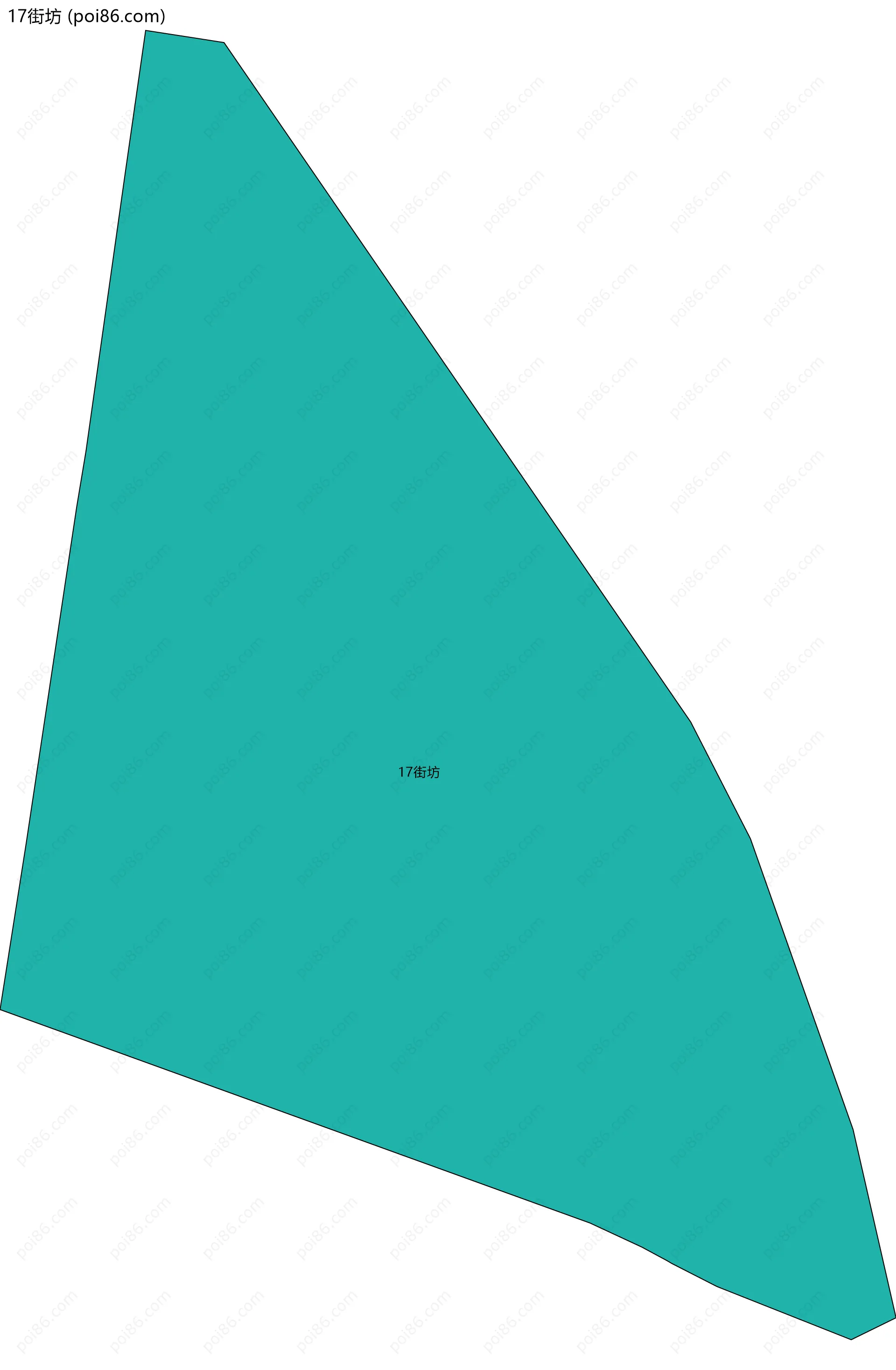 17街坊边界地图