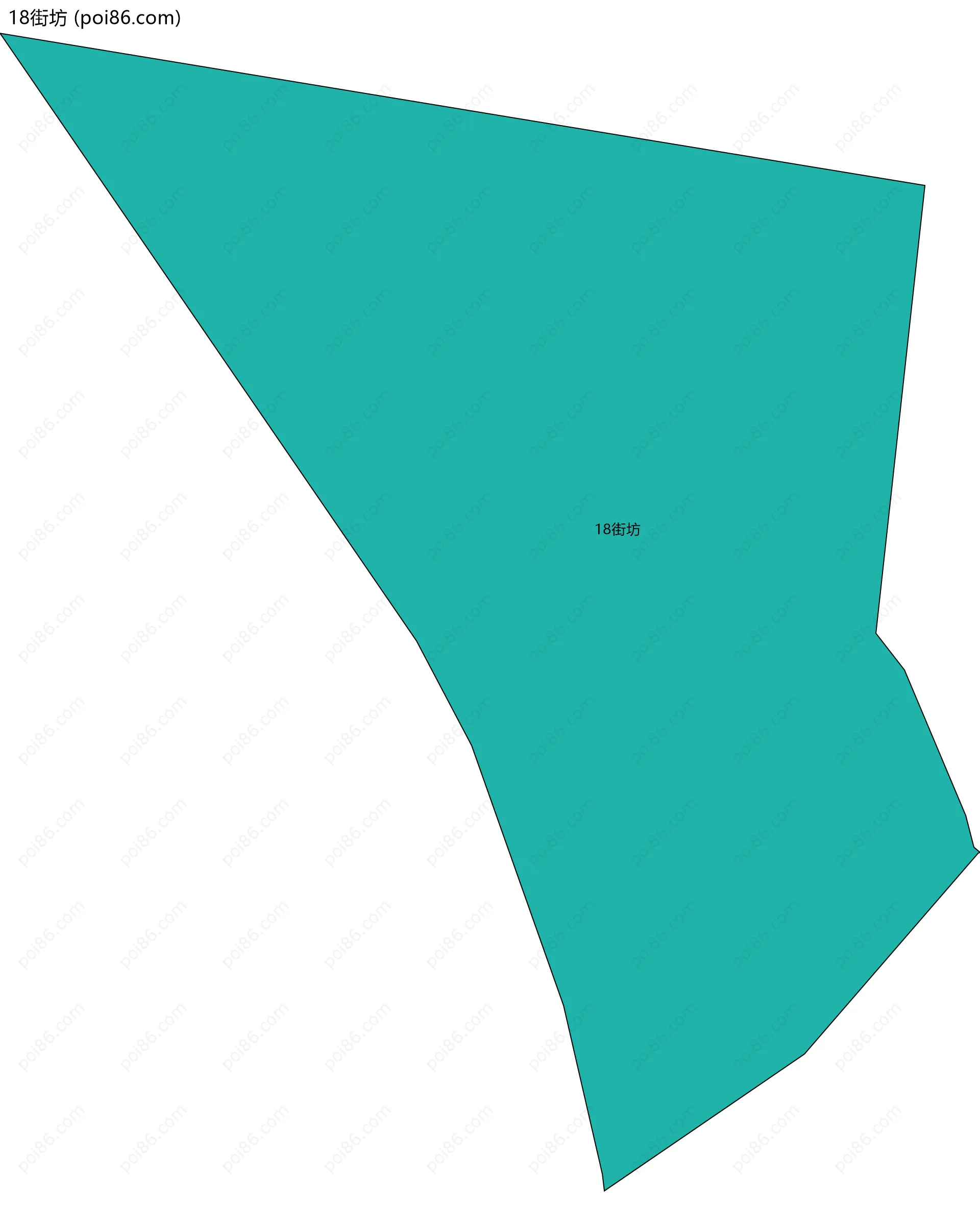 18街坊边界地图