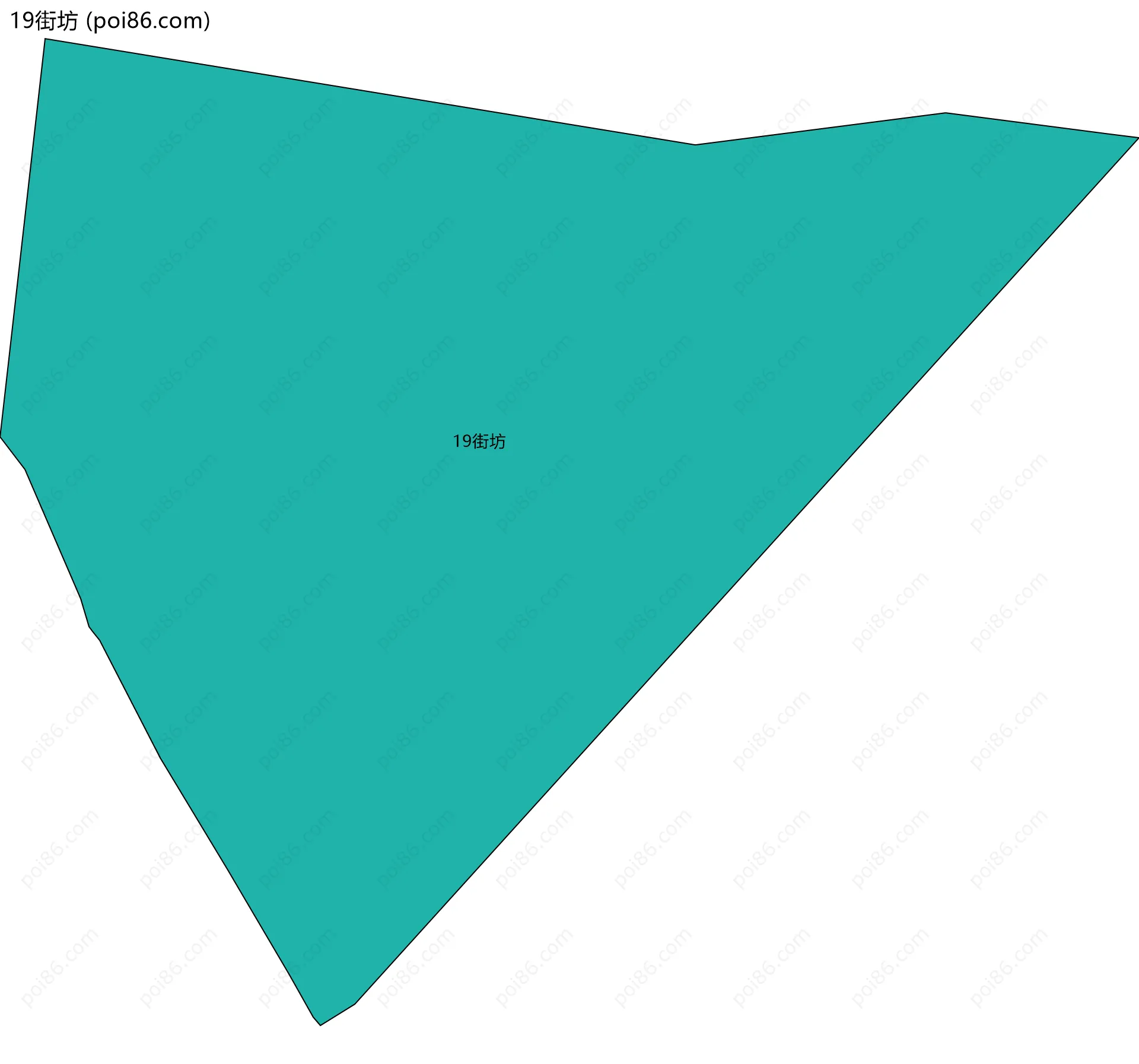 19街坊边界地图
