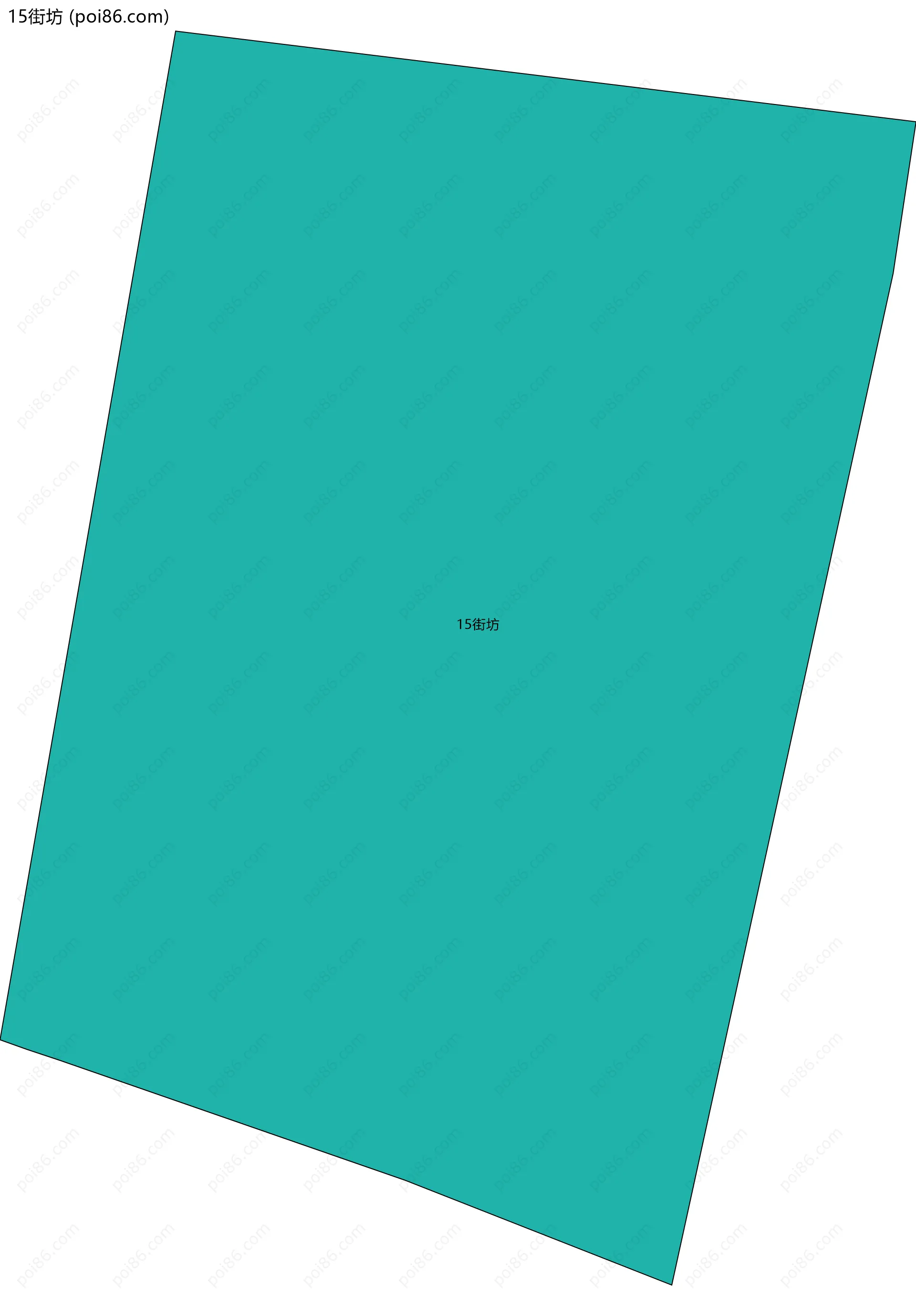 15街坊边界地图