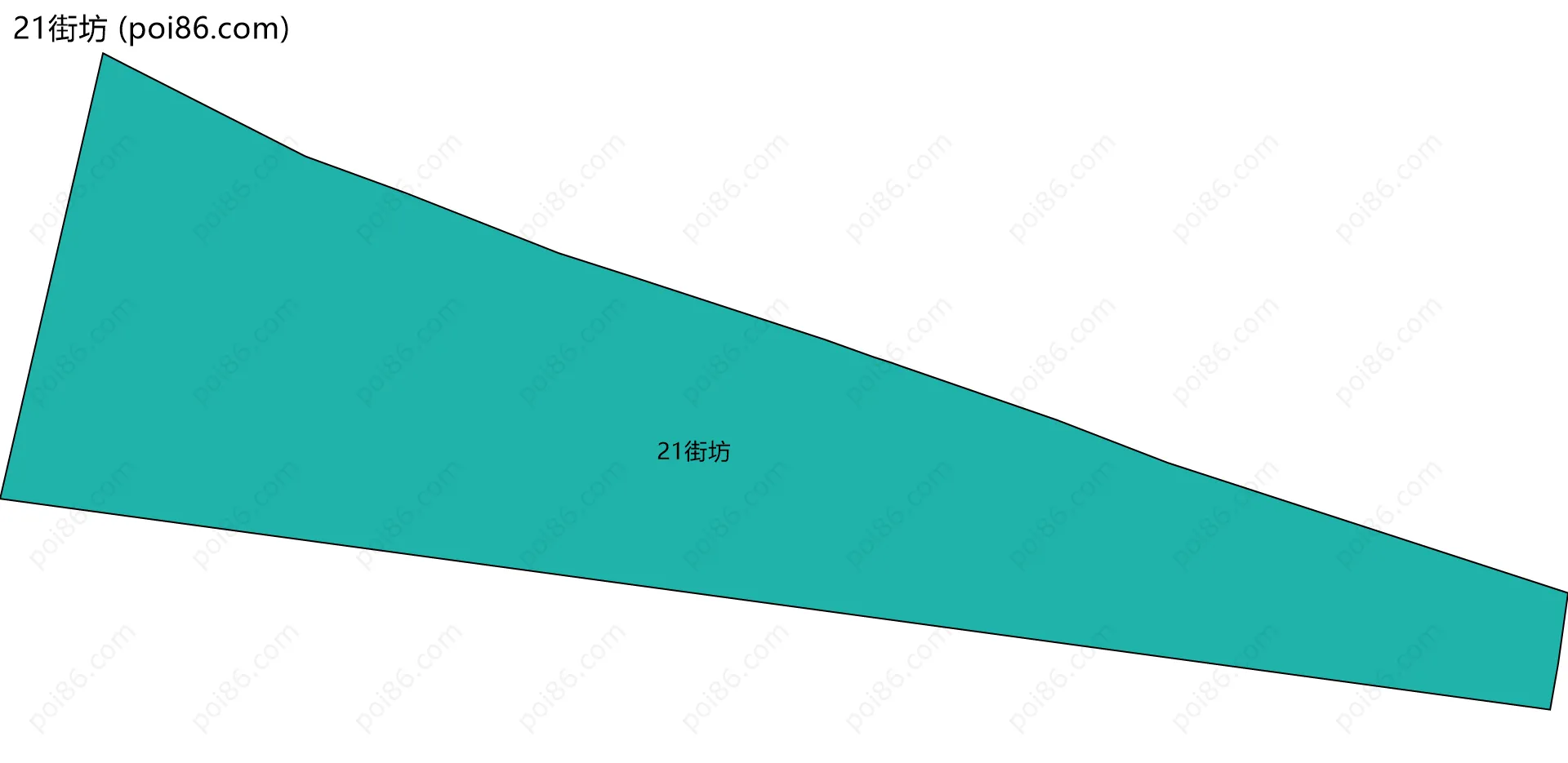 21街坊边界地图