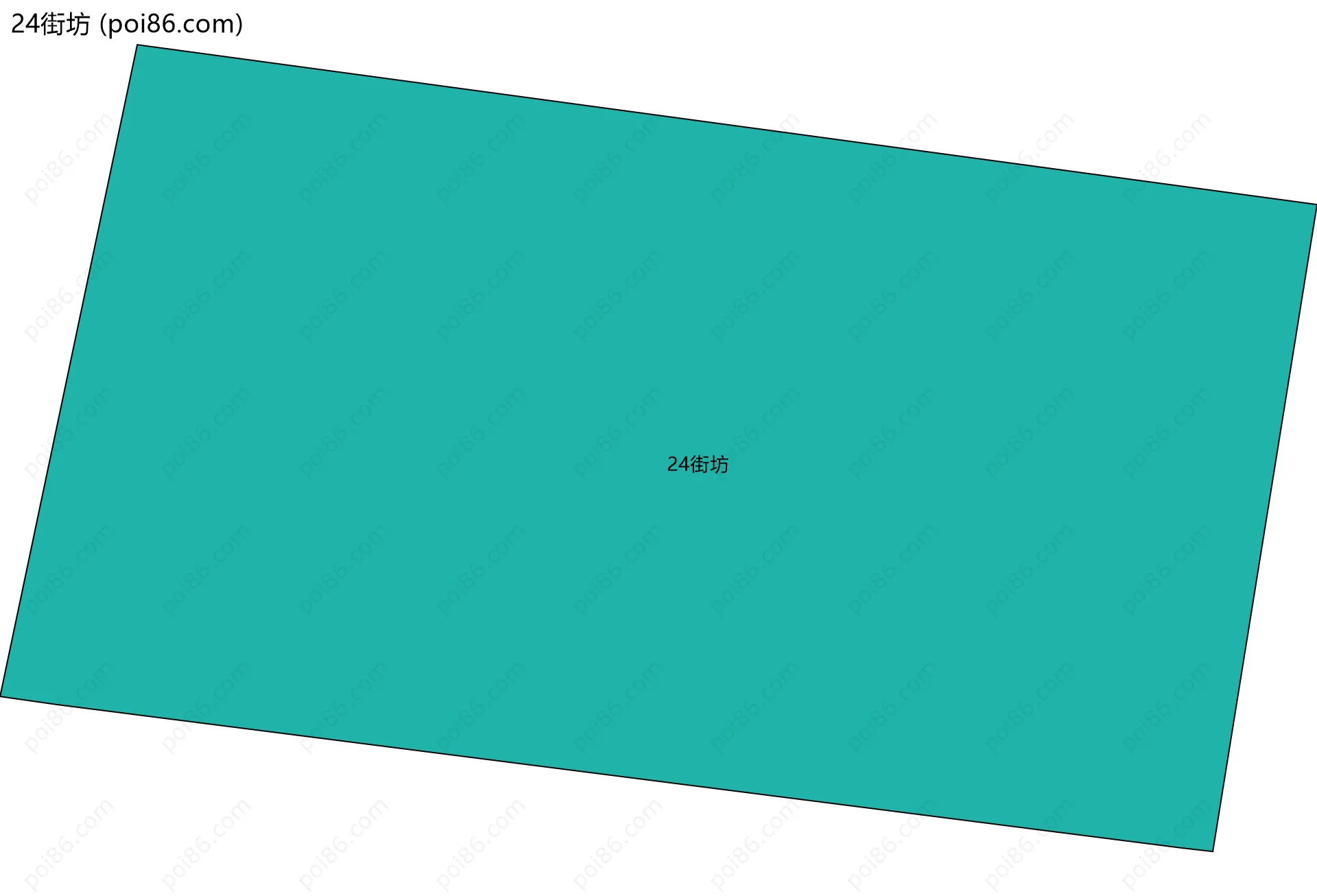 24街坊边界地图