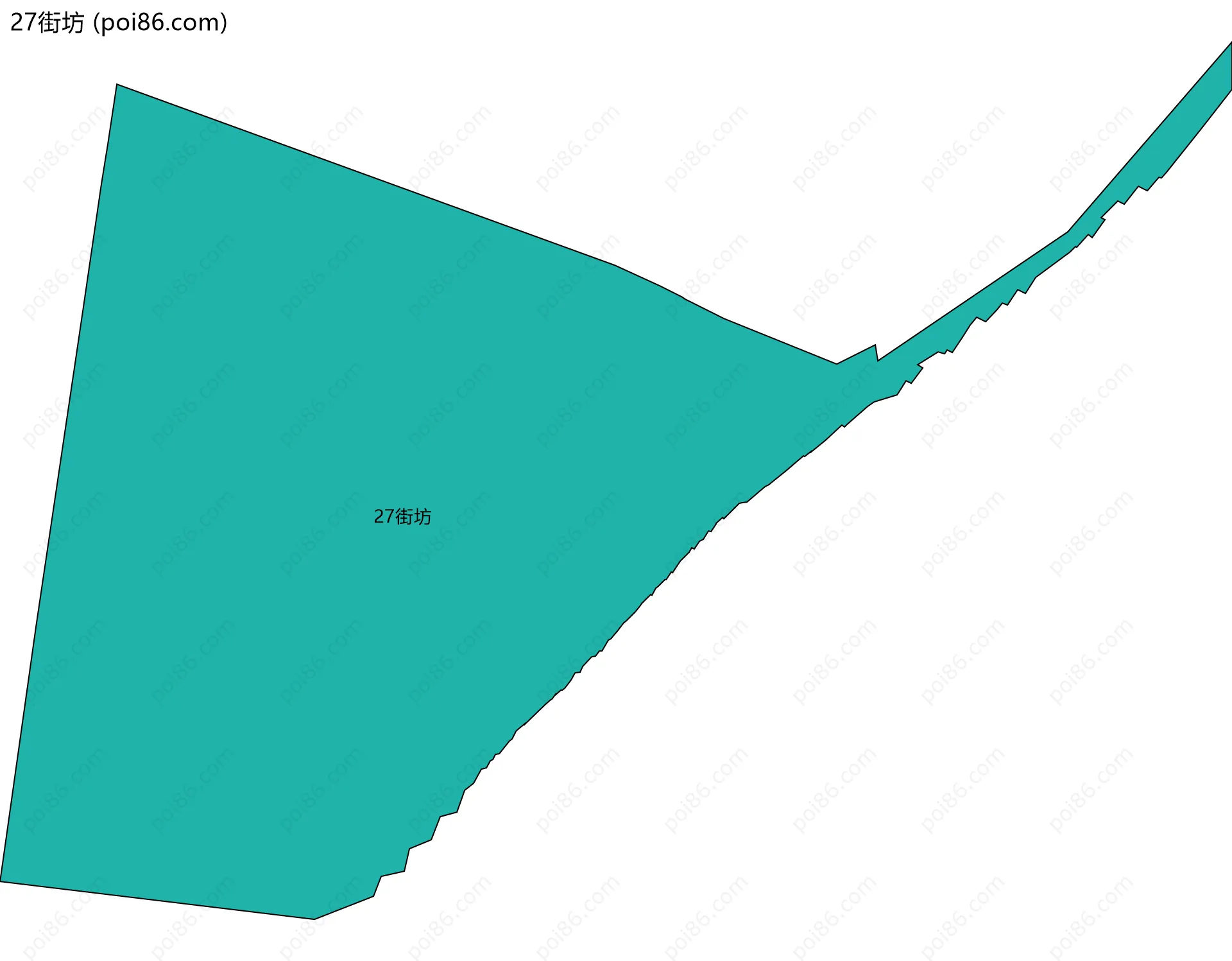 27街坊边界地图