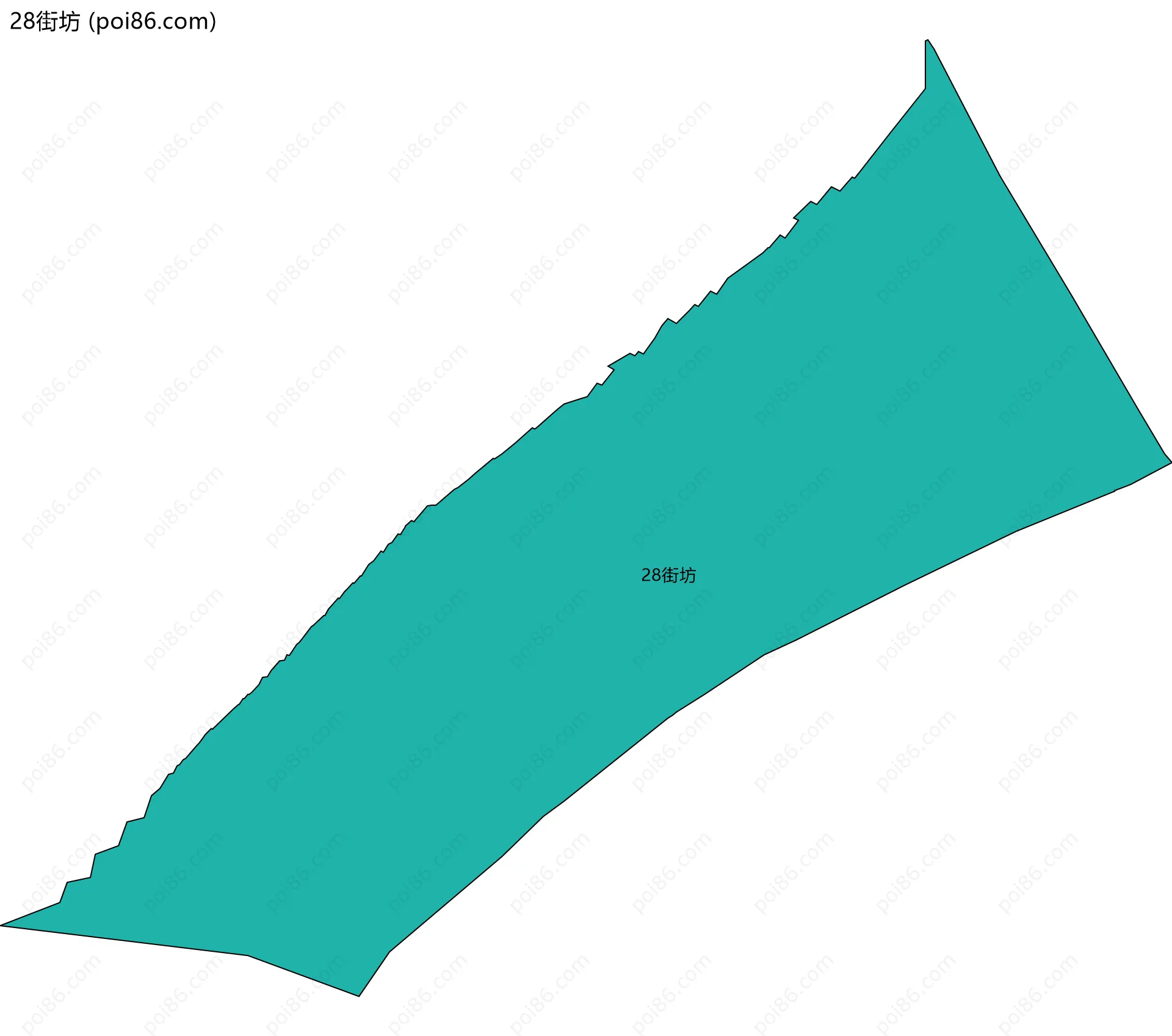 28街坊边界地图