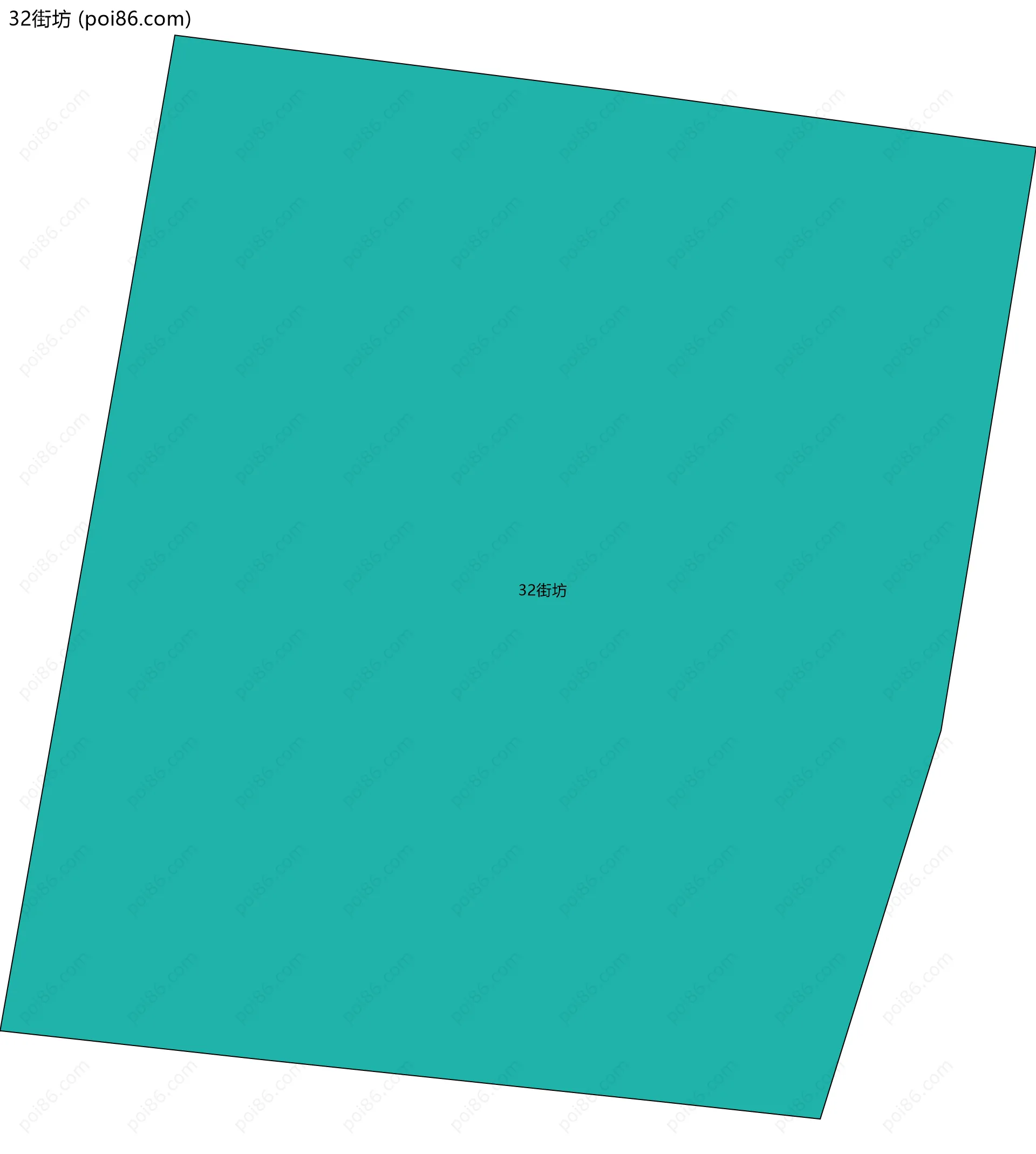 32街坊边界地图