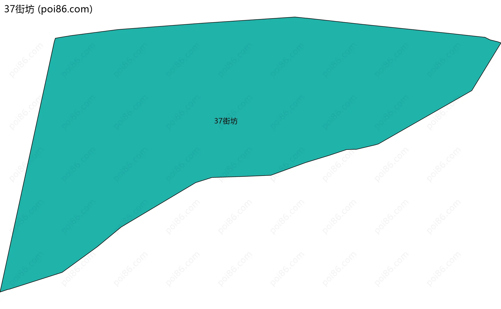 37街坊边界地图