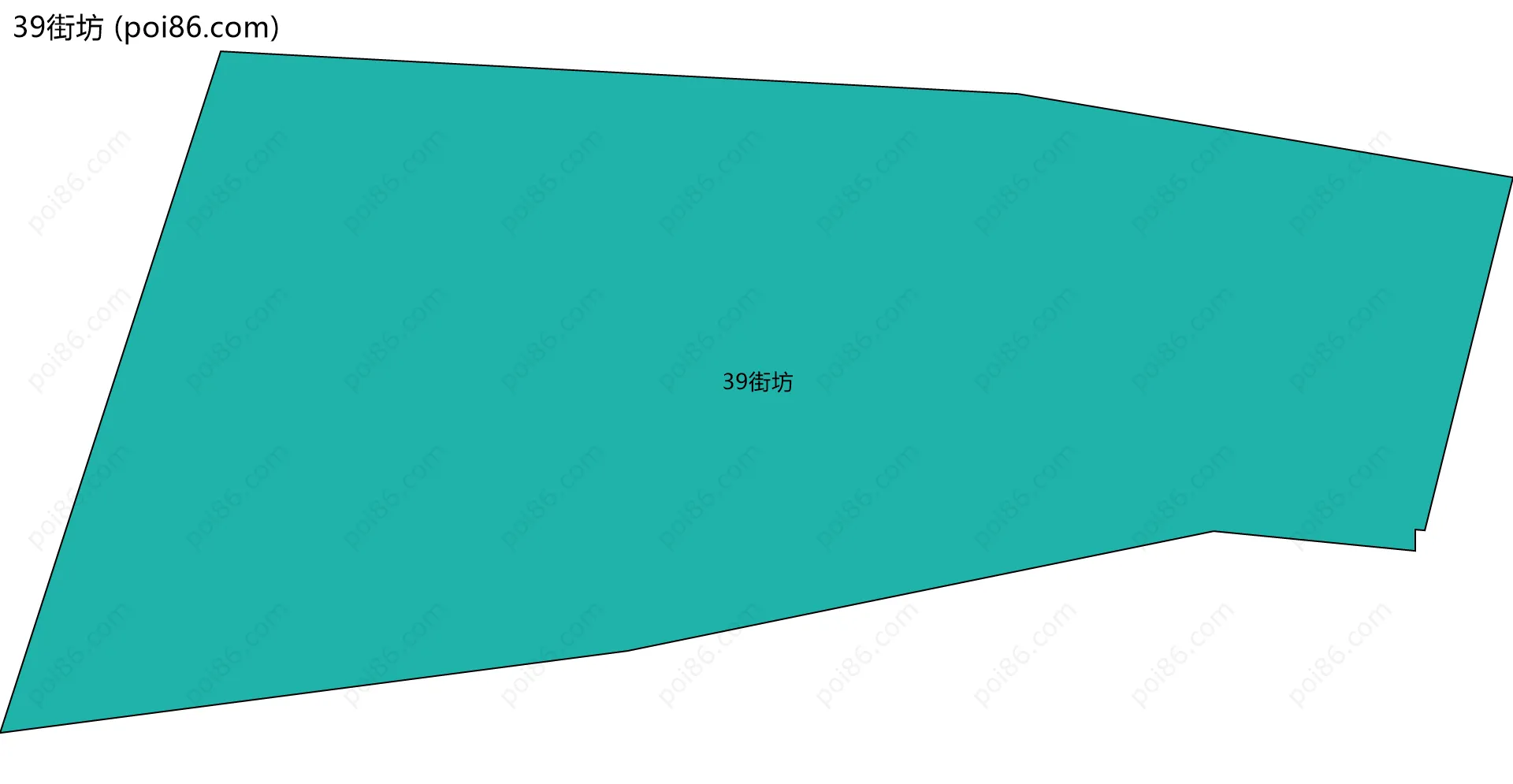 39街坊边界地图