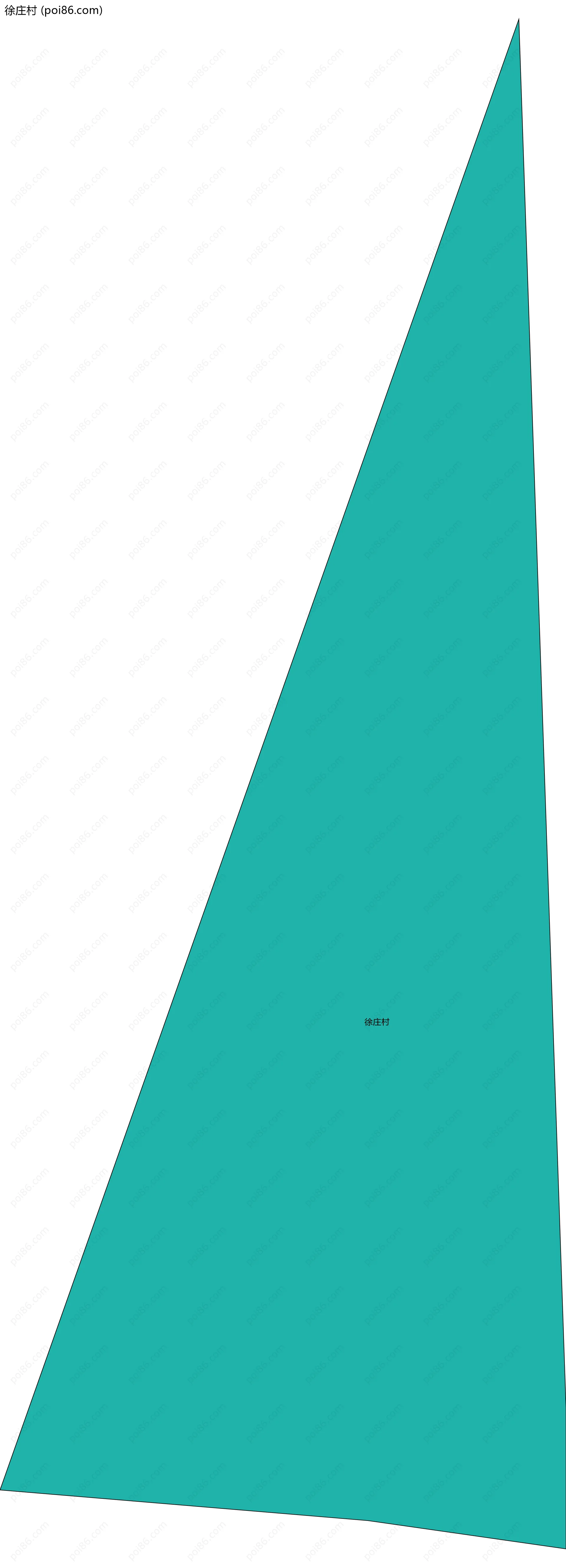 徐庄村边界地图