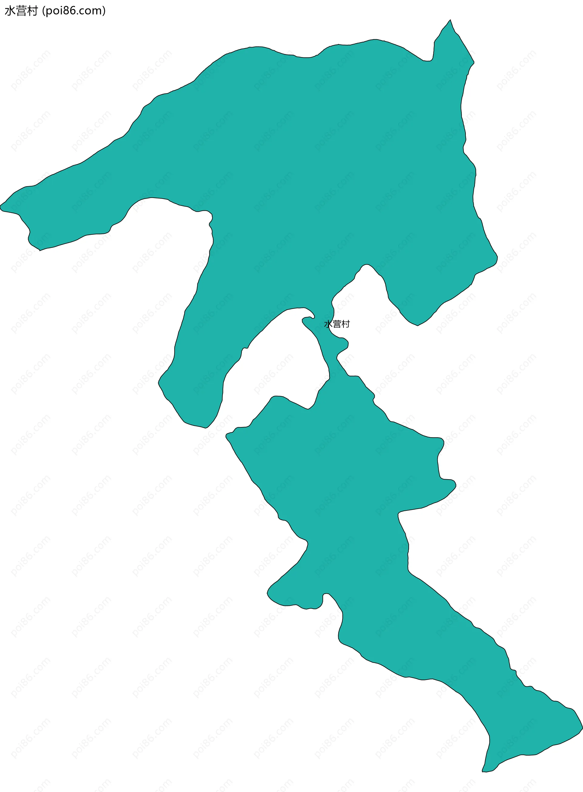 水营村边界地图