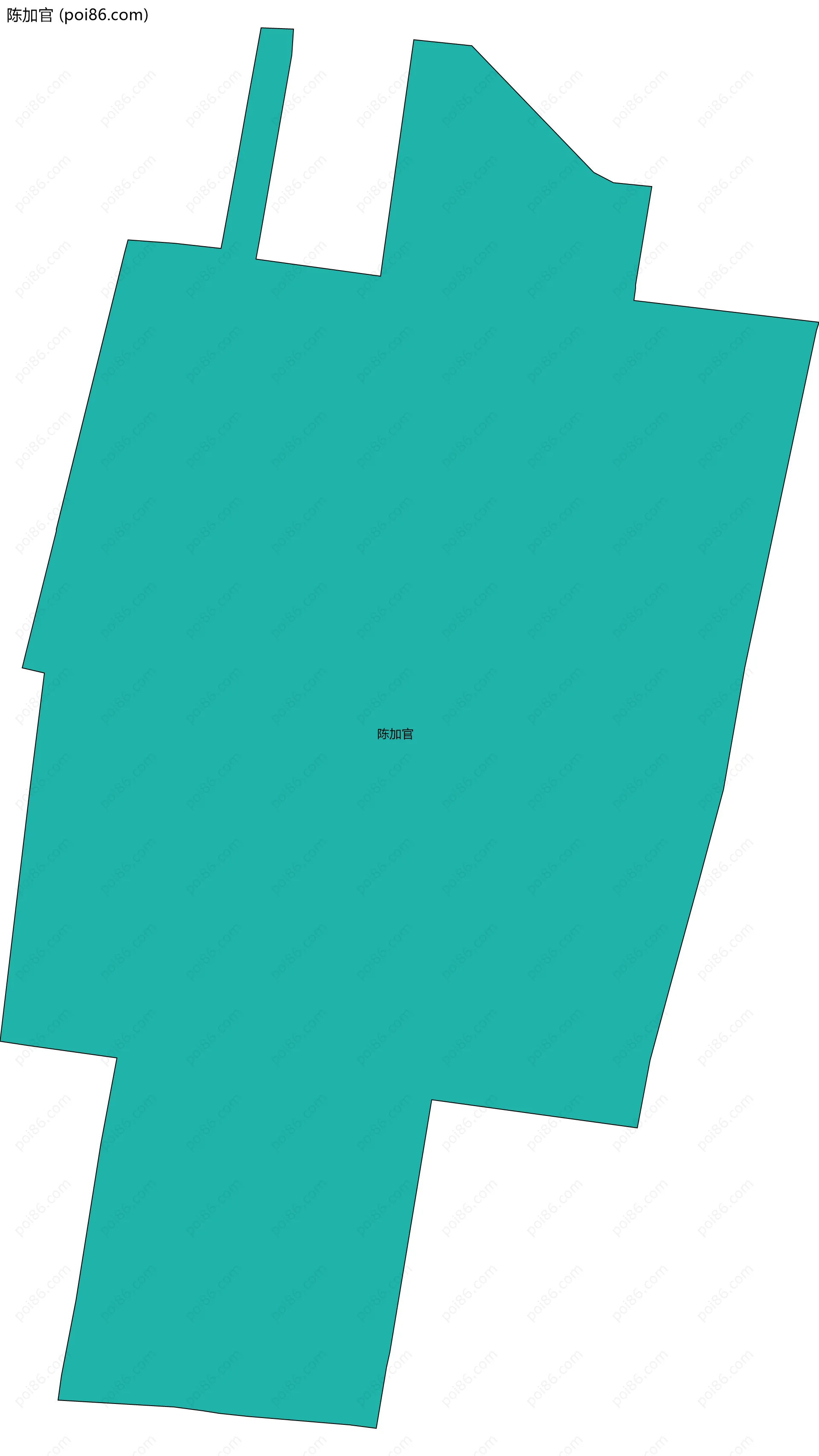 陈加官边界地图