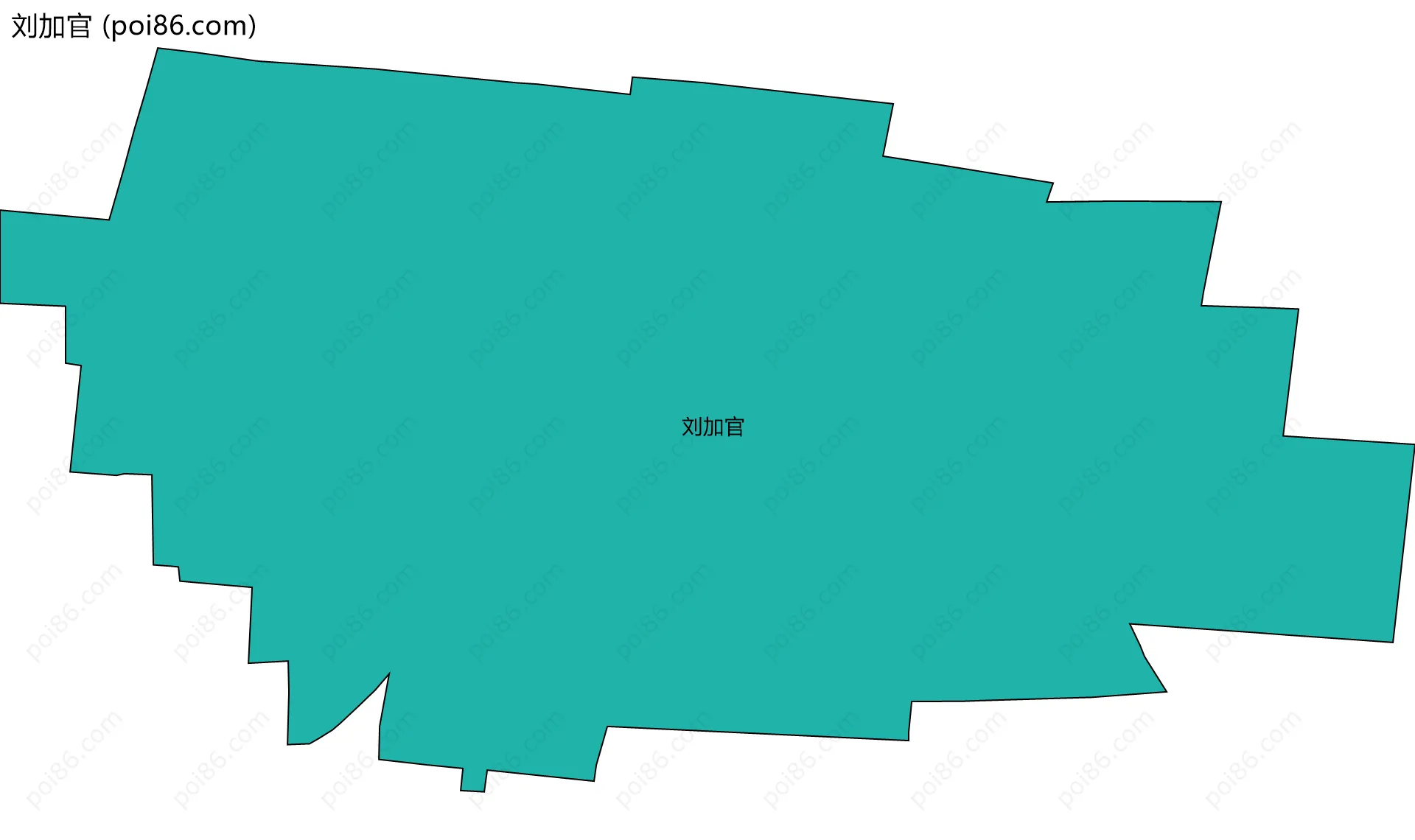刘加官边界地图