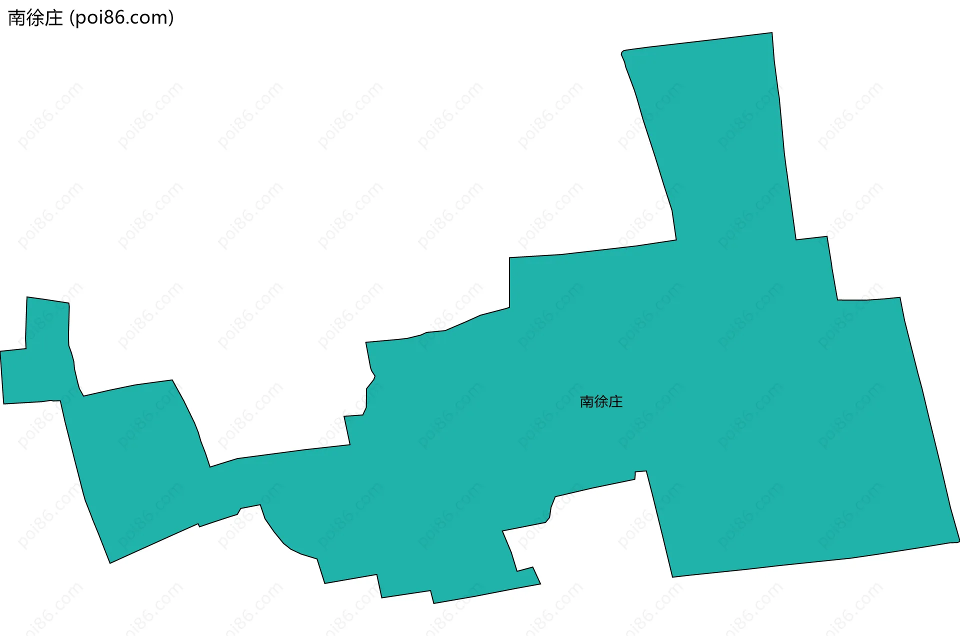 南徐庄边界地图