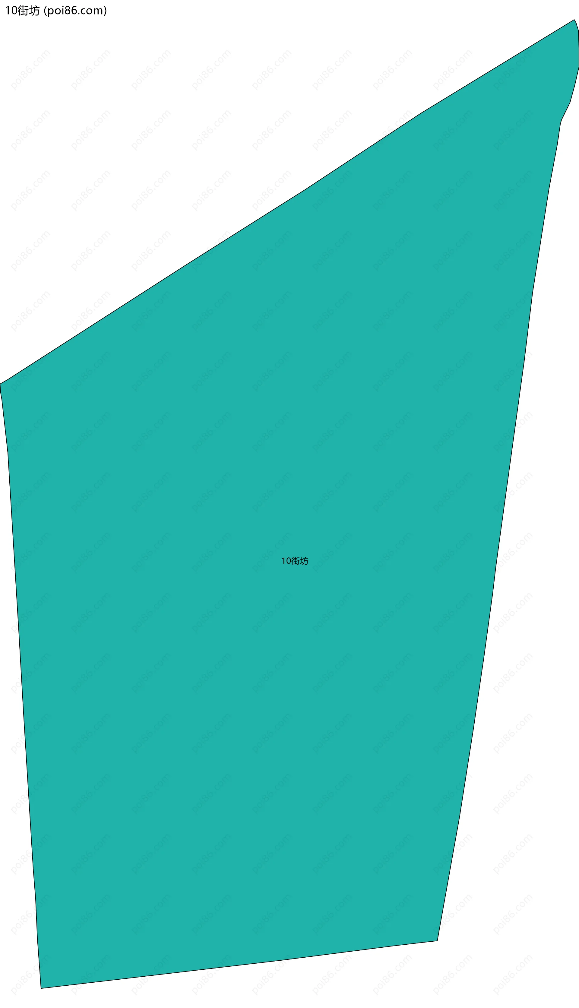 10街坊边界地图