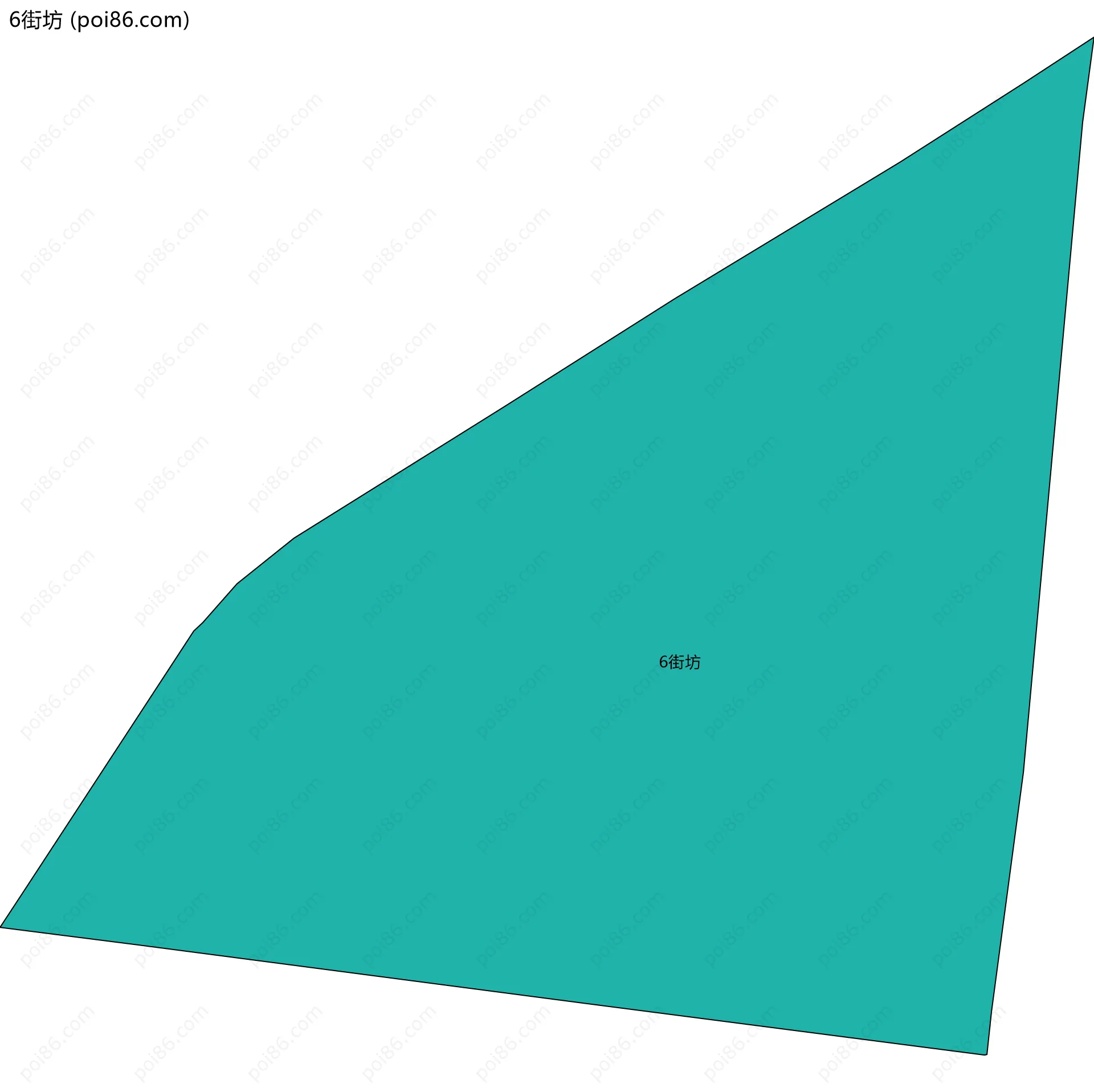 6街坊边界地图