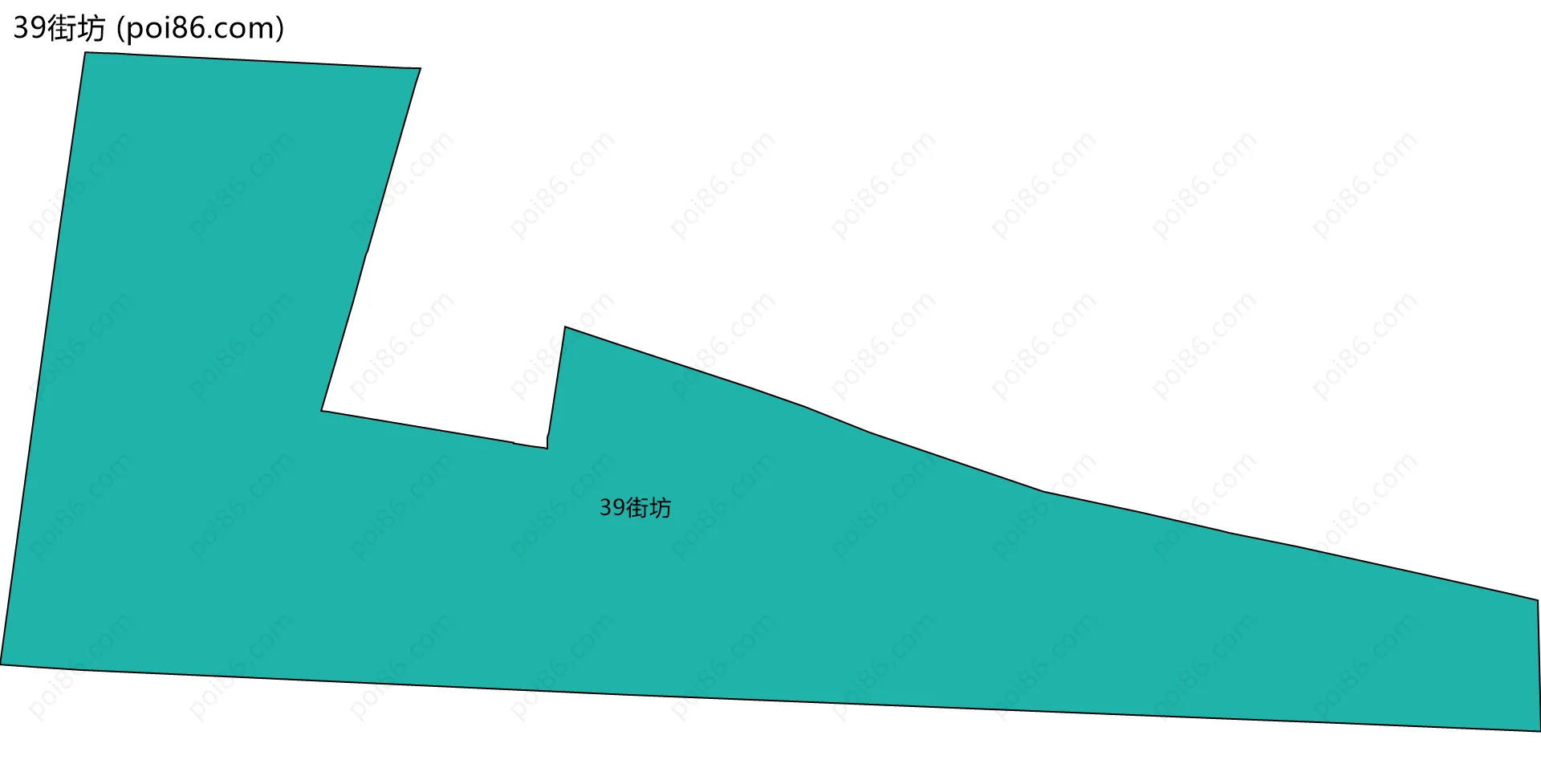 39街坊边界地图