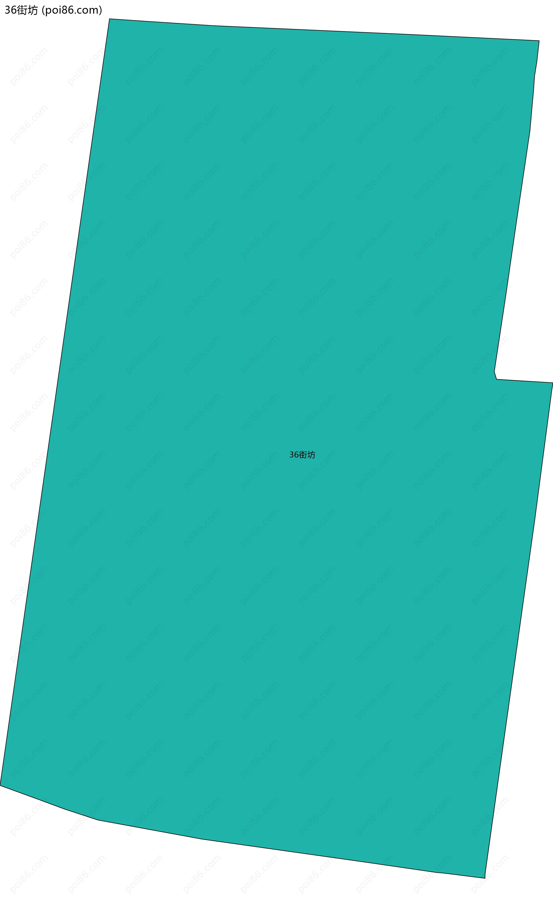 36街坊边界地图