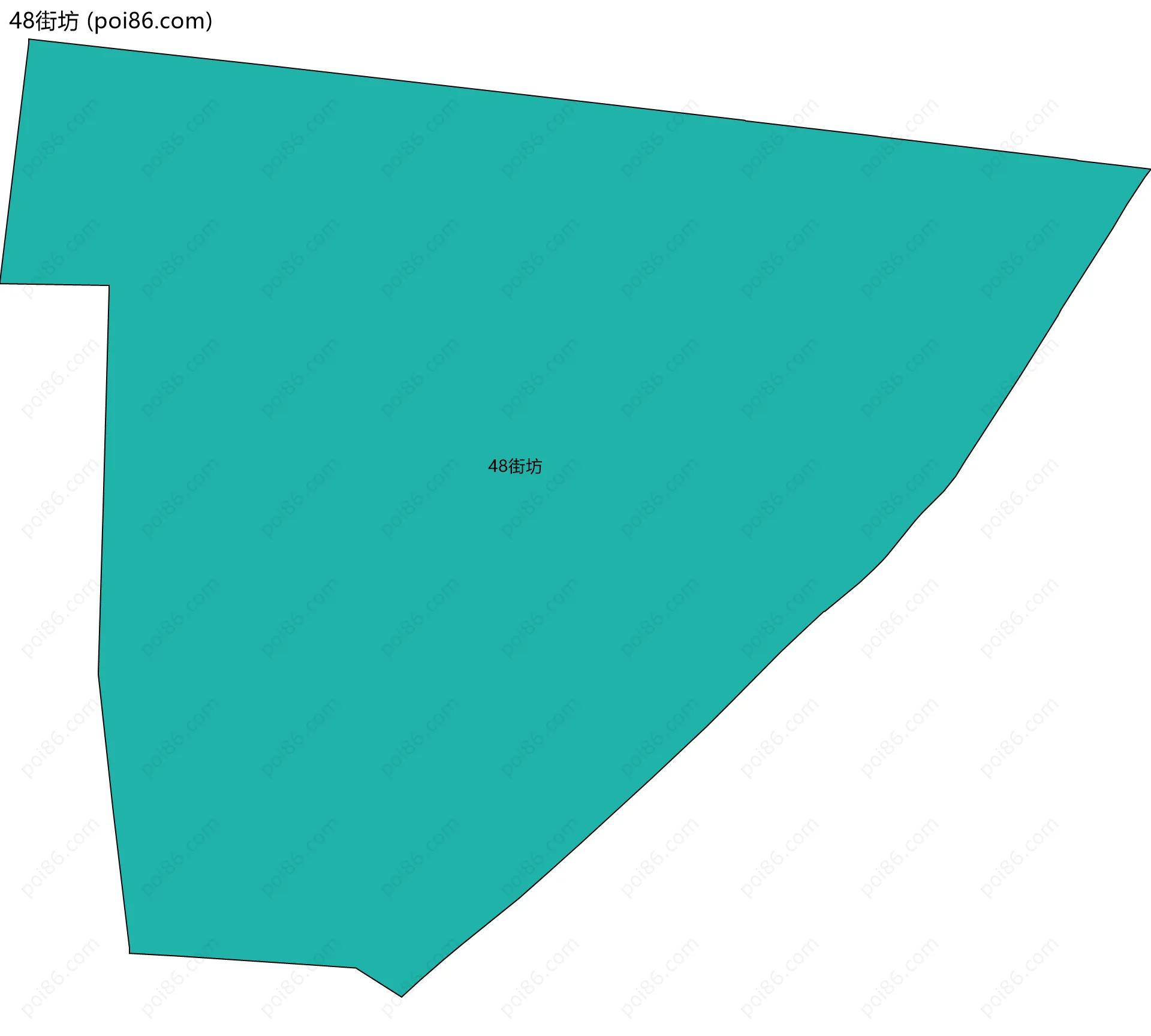 48街坊边界地图