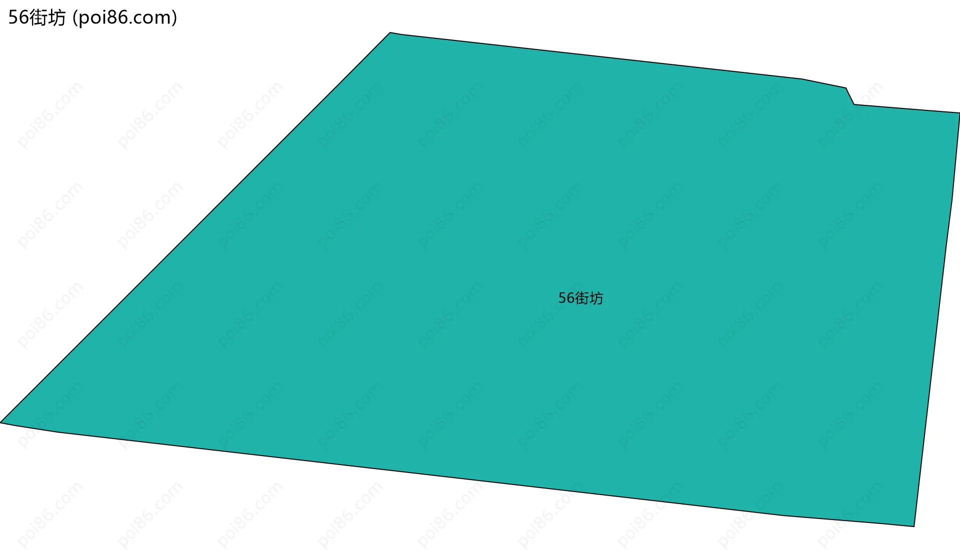 56街坊边界地图