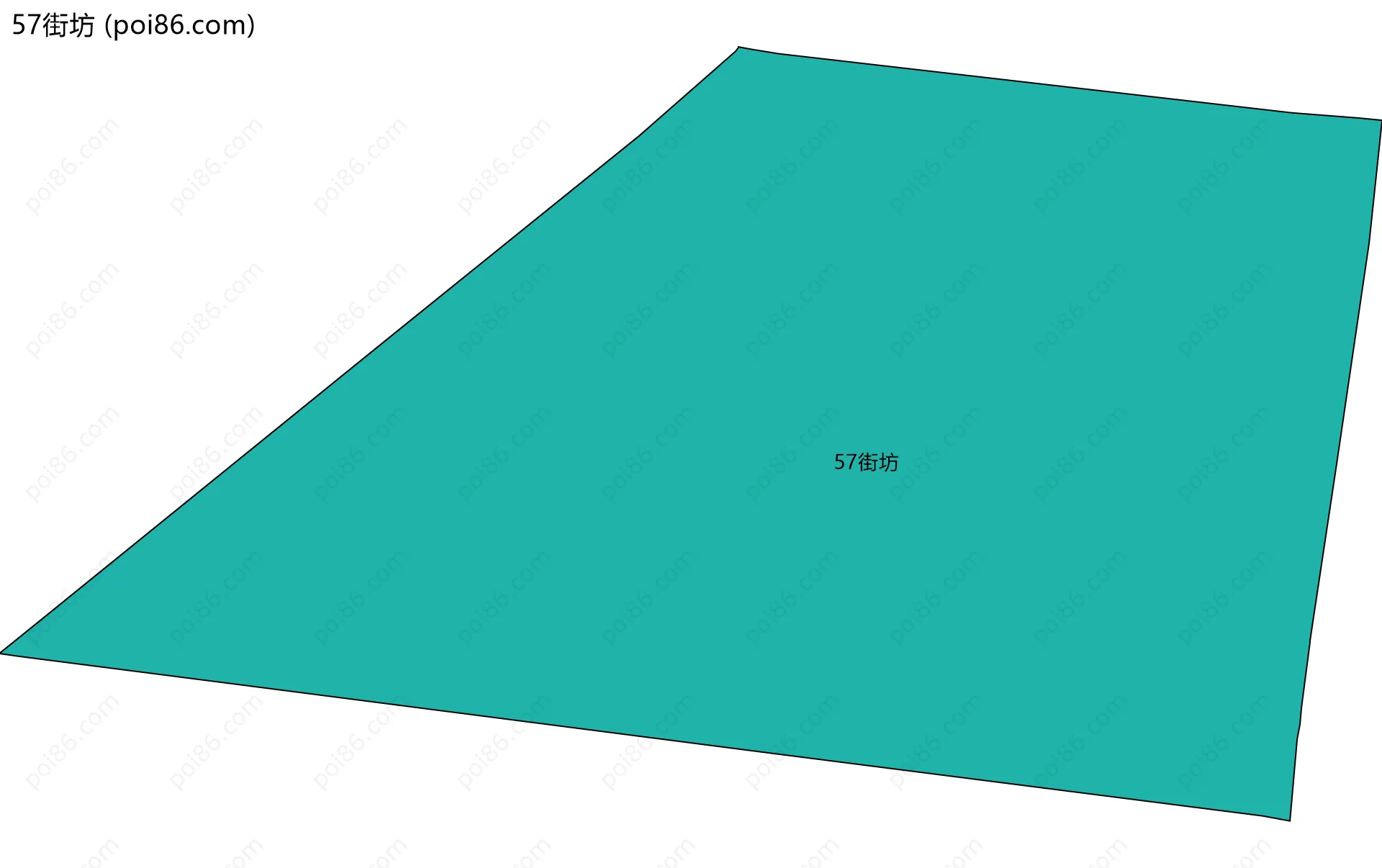 57街坊边界地图