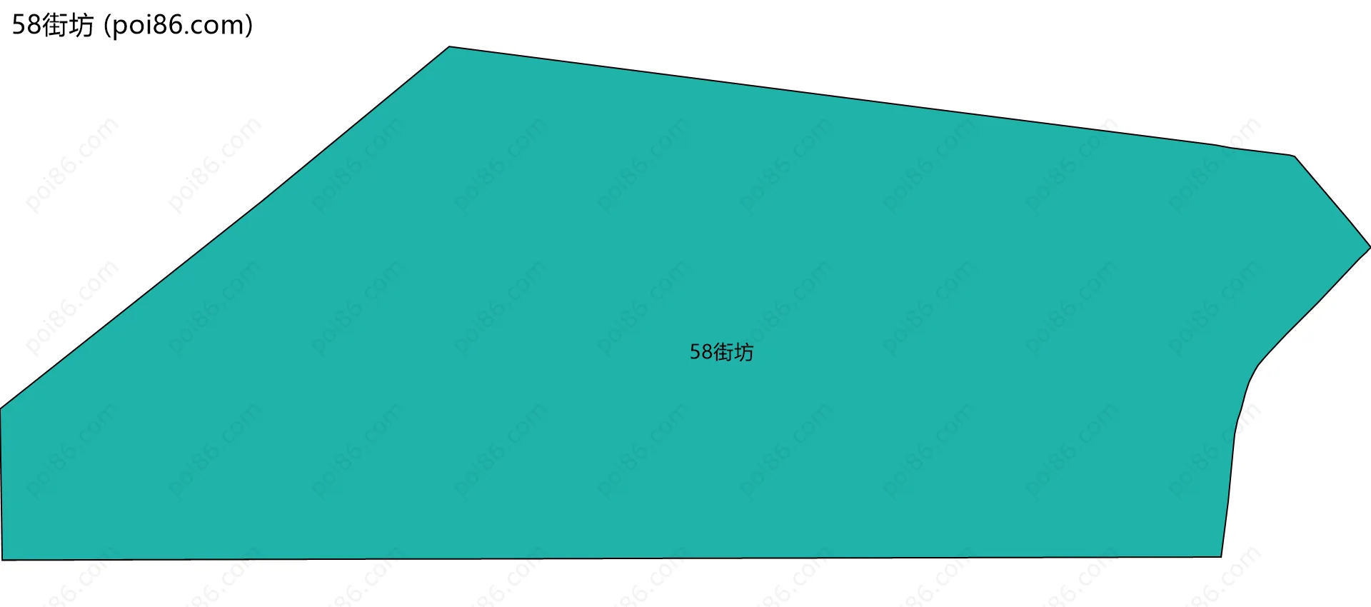 58街坊边界地图
