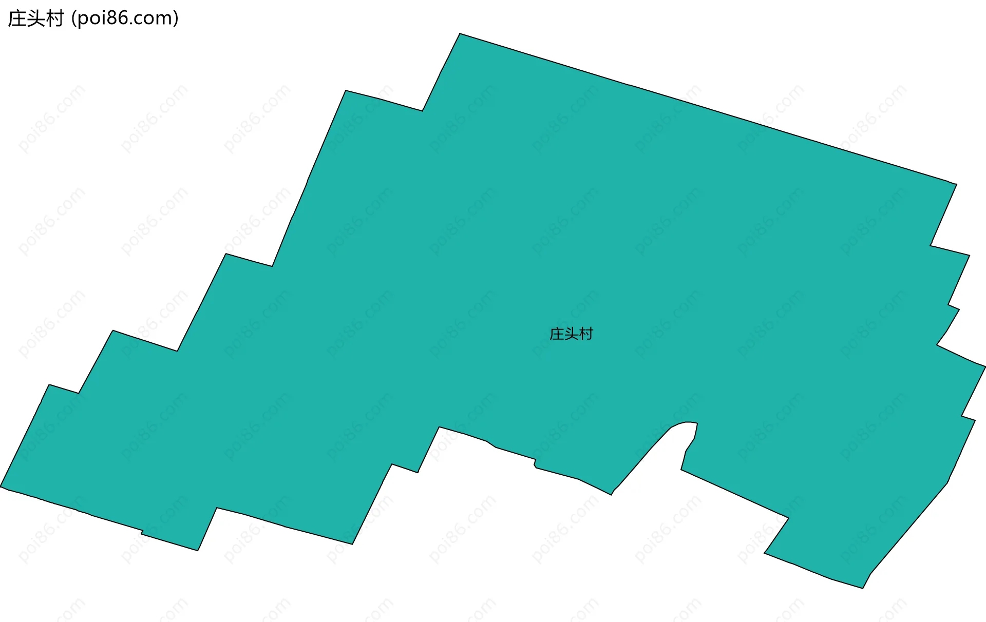 庄头村边界地图