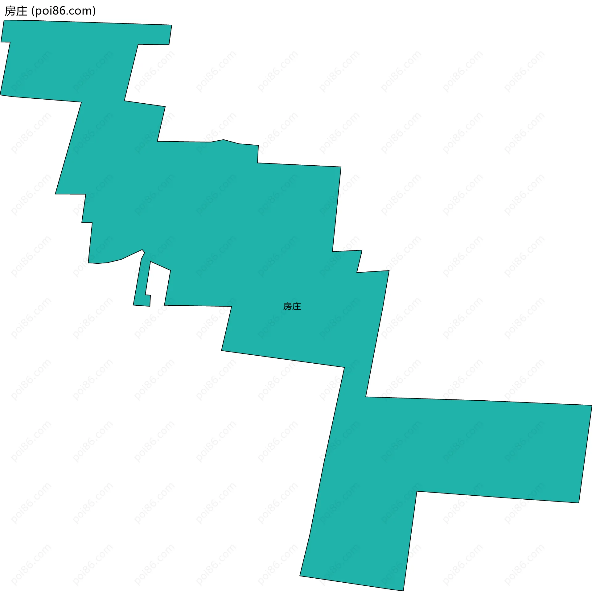 房庄边界地图