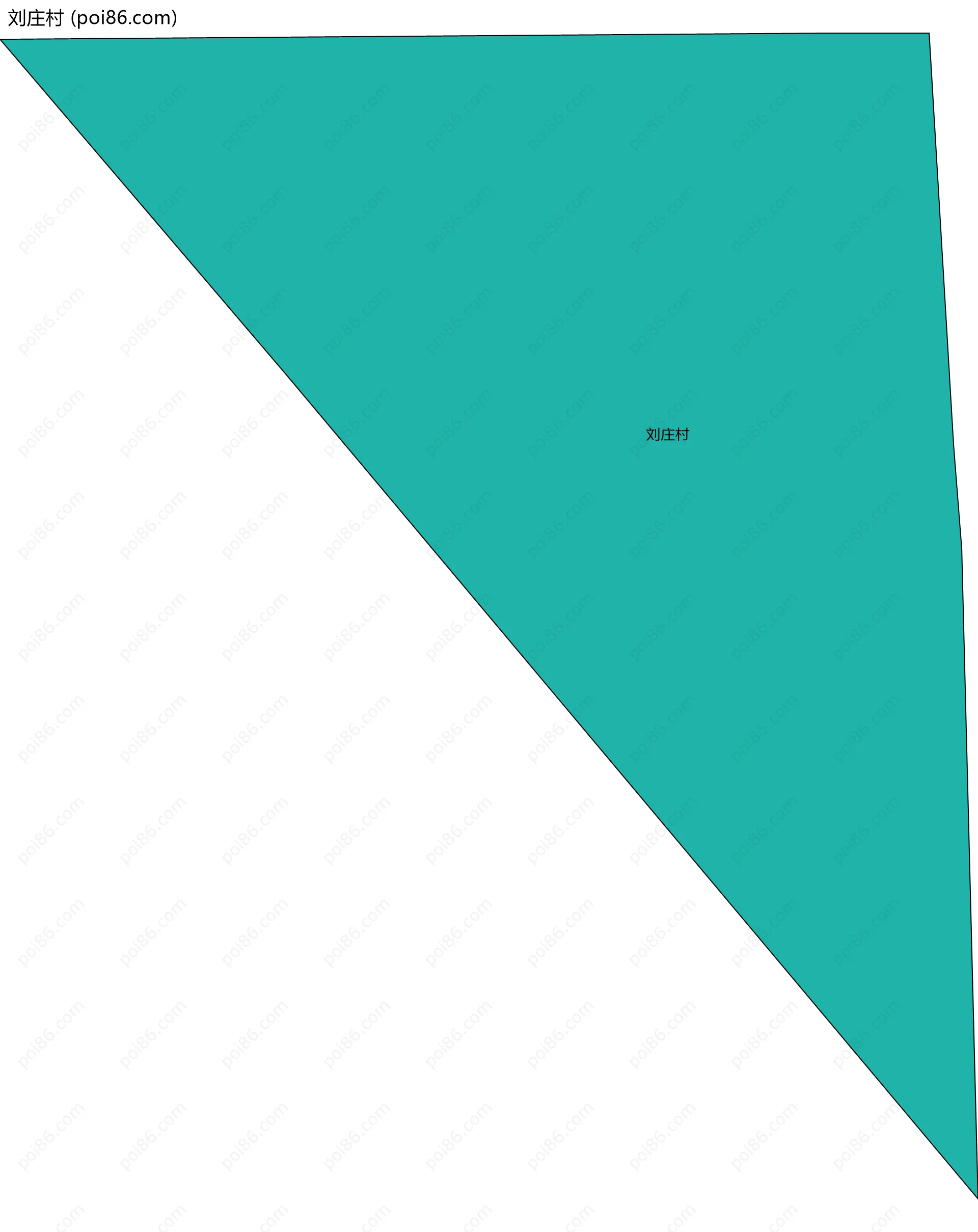 刘庄村边界地图