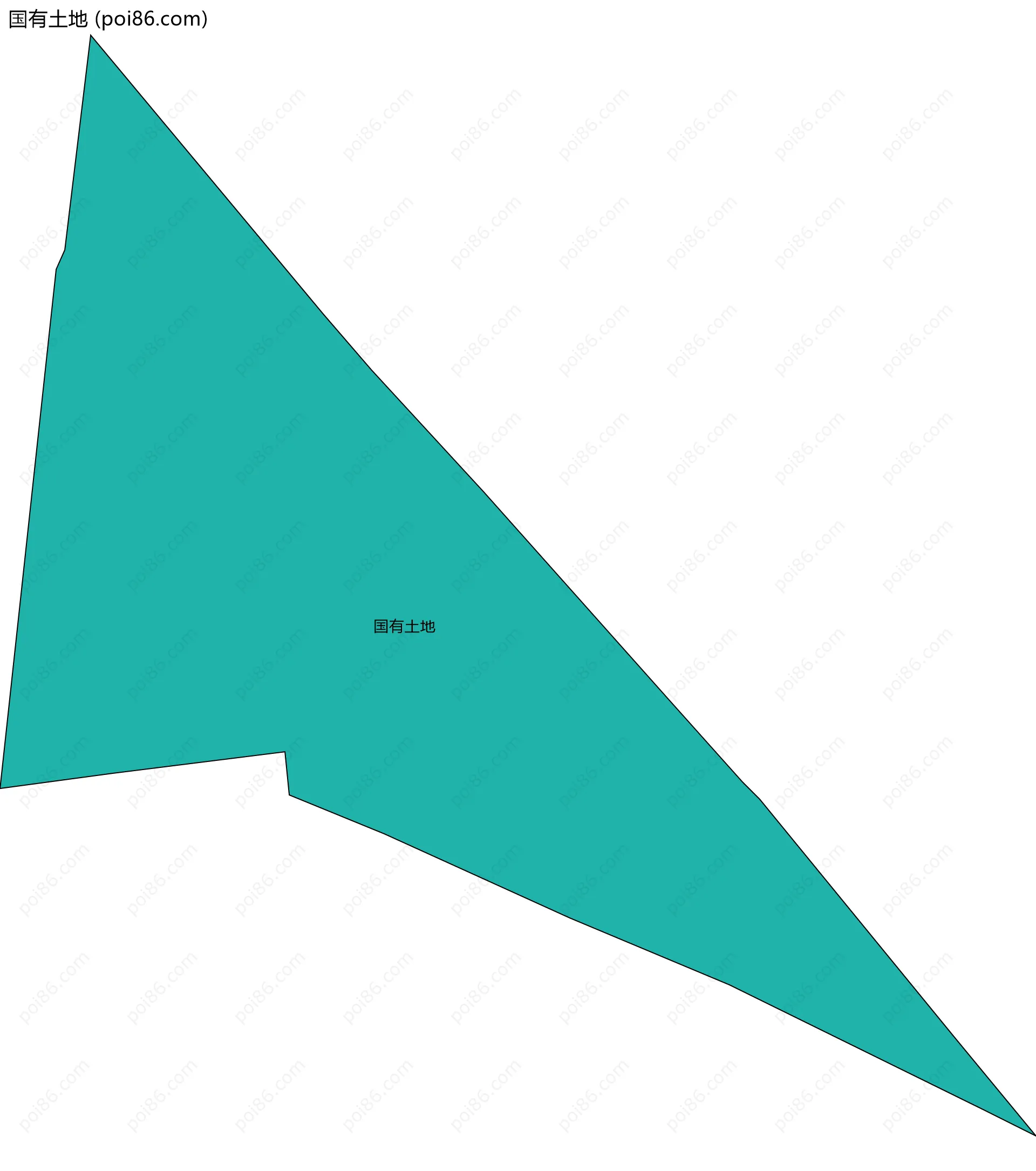 国有土地边界地图