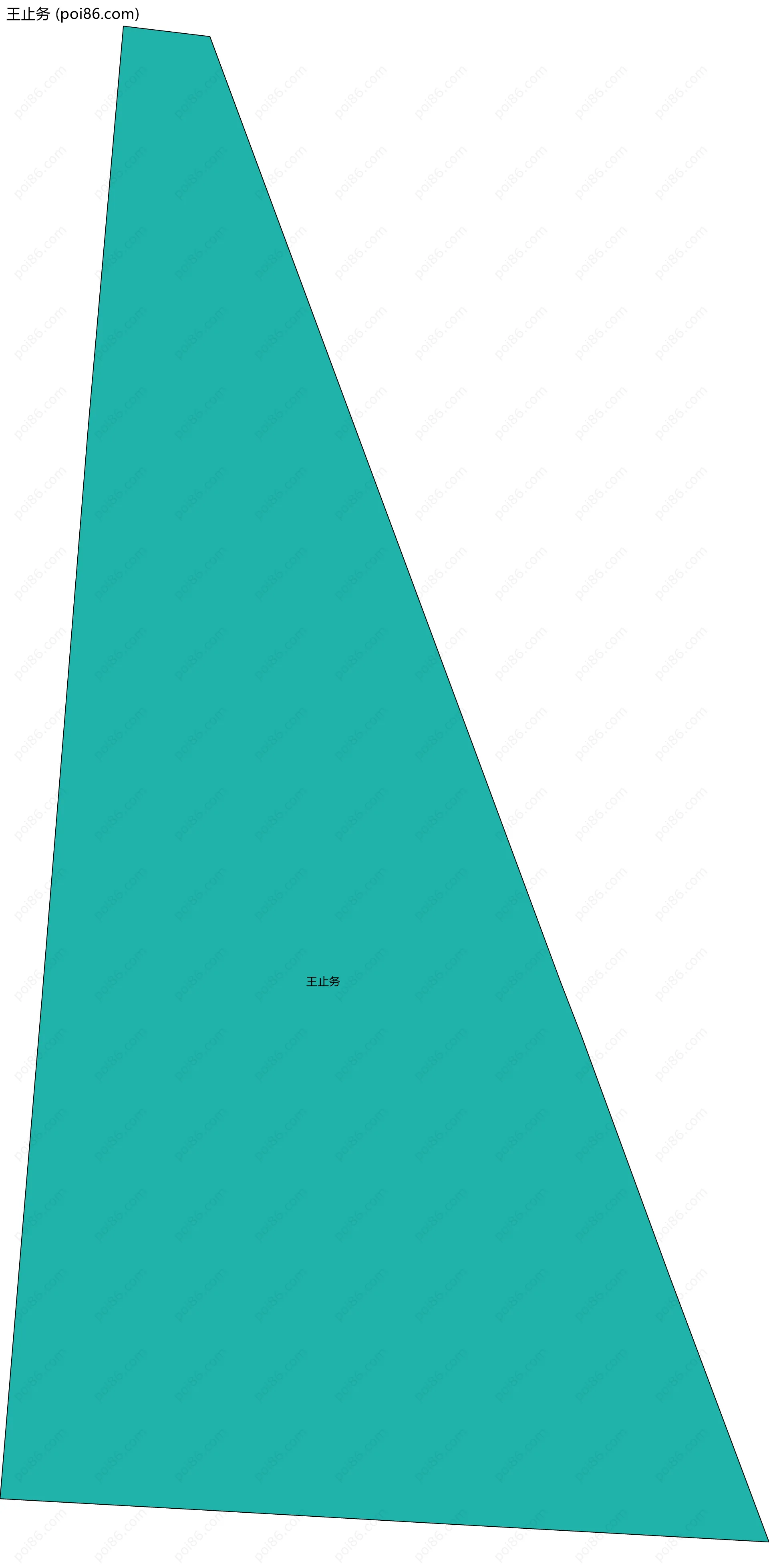 王止务边界地图