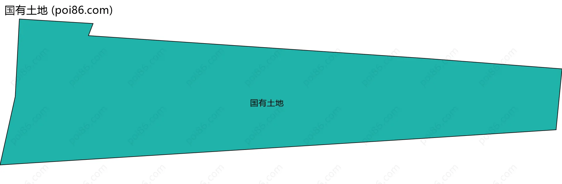 国有土地边界地图