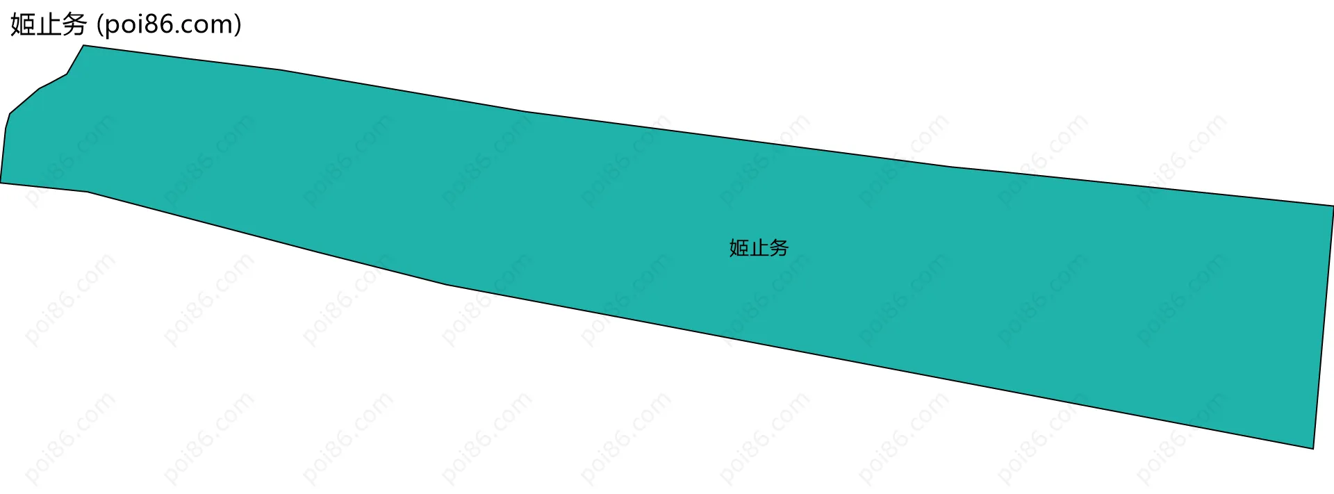 姬止务边界地图