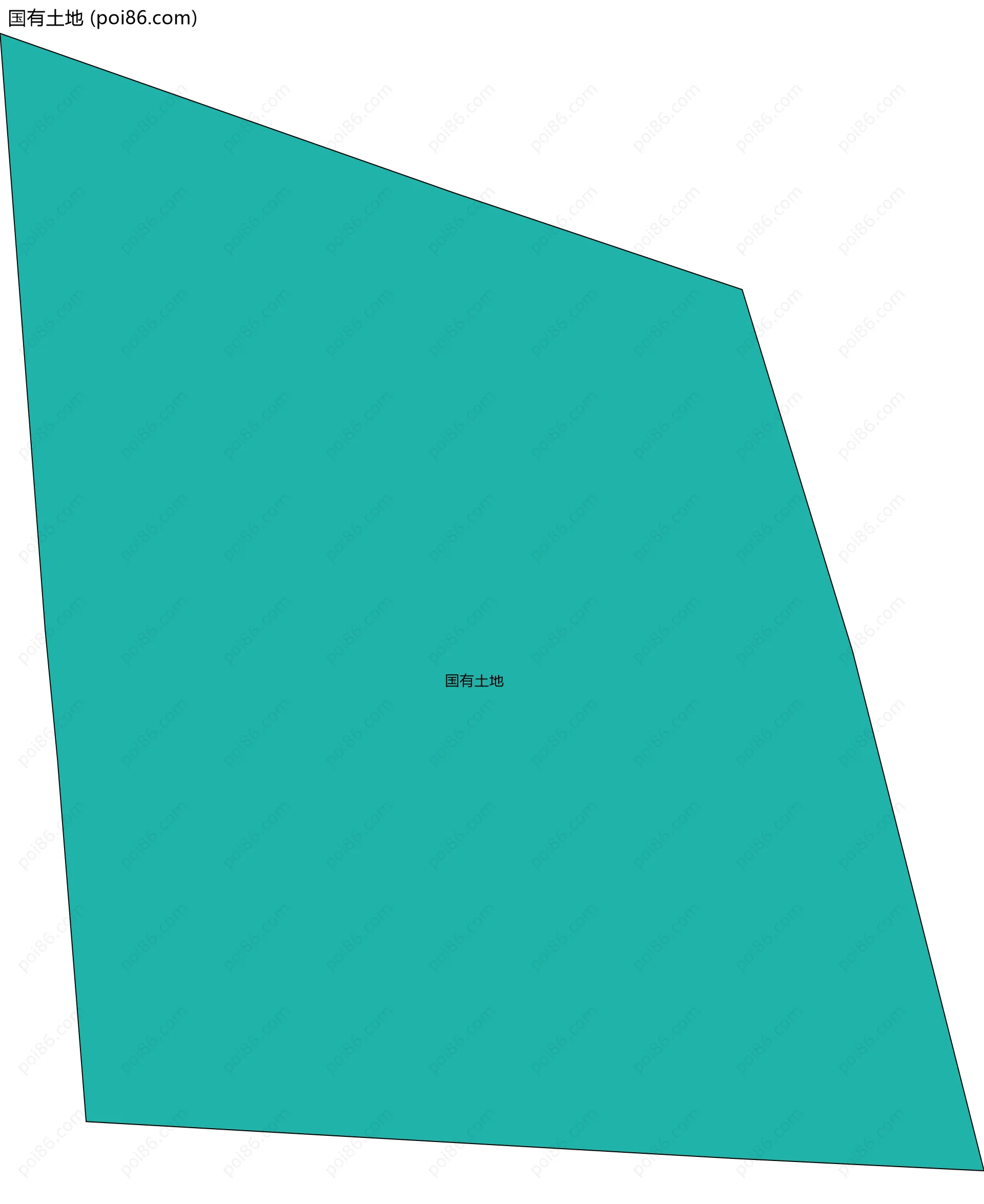 国有土地边界地图