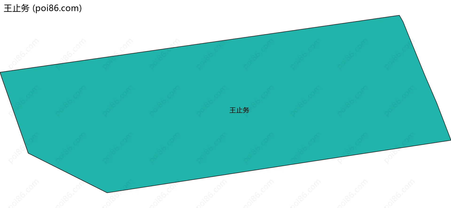 王止务边界地图