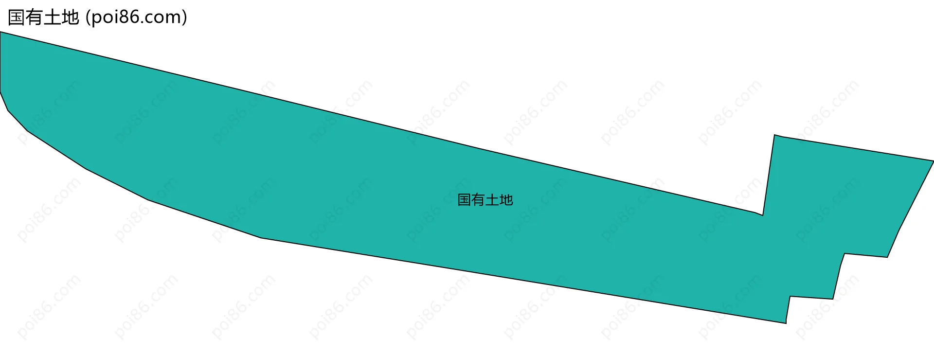 国有土地边界地图