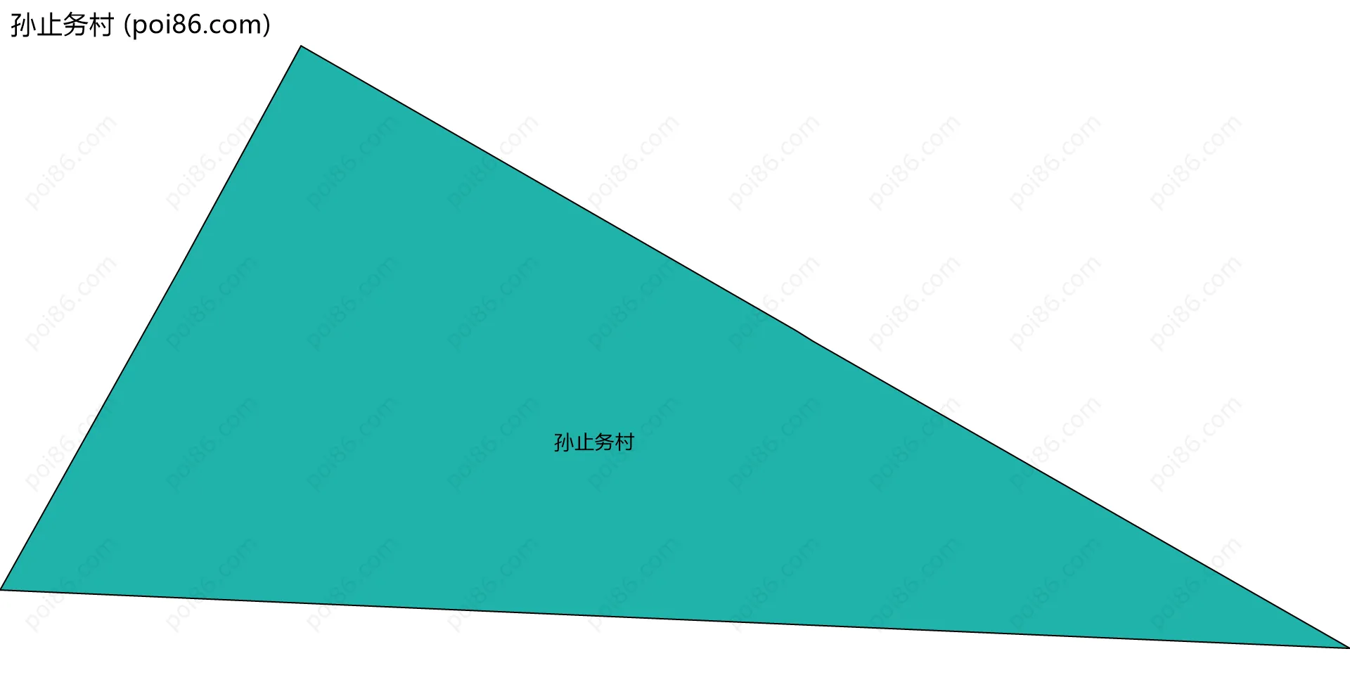 孙止务村边界地图