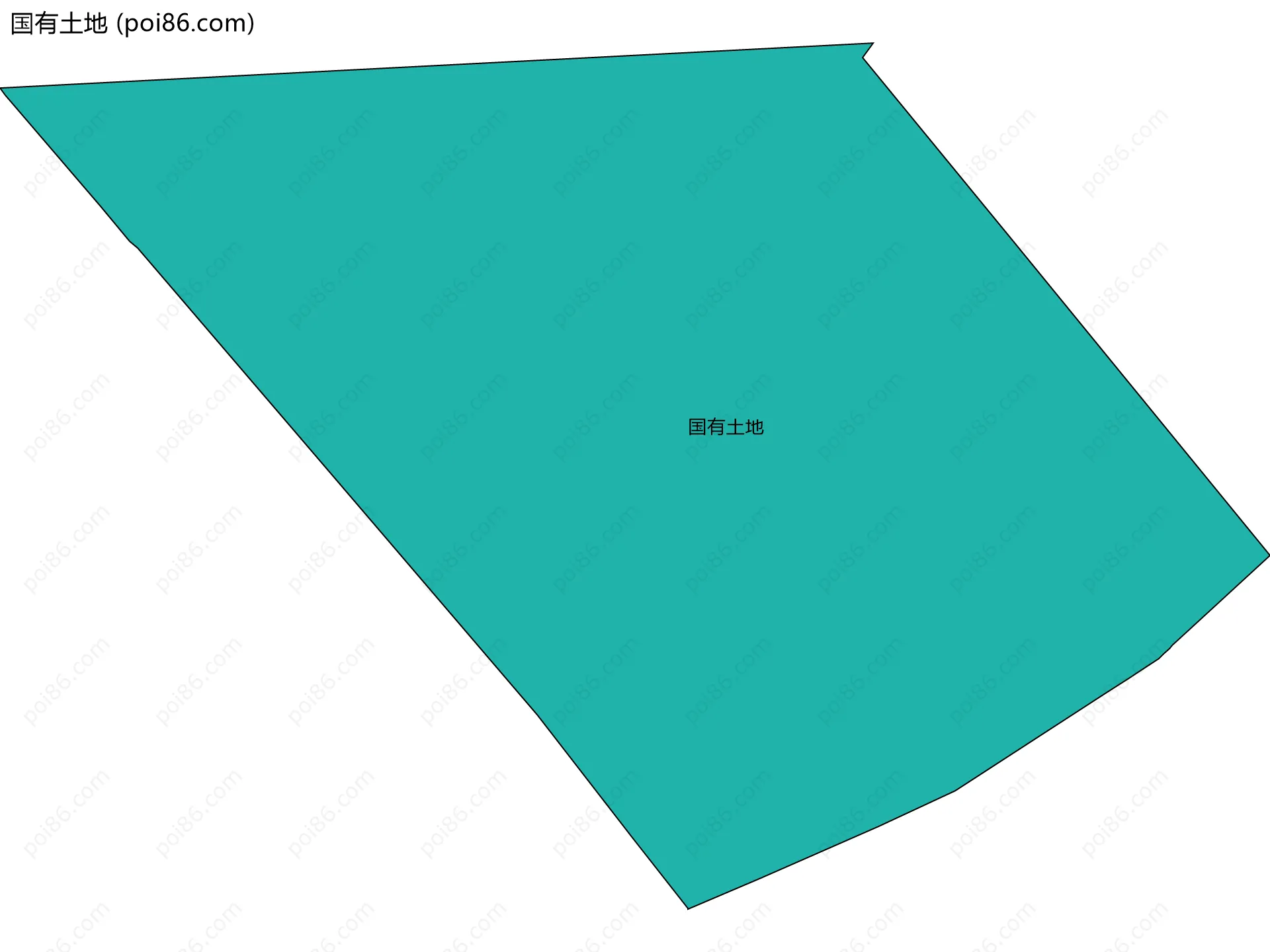 国有土地边界地图