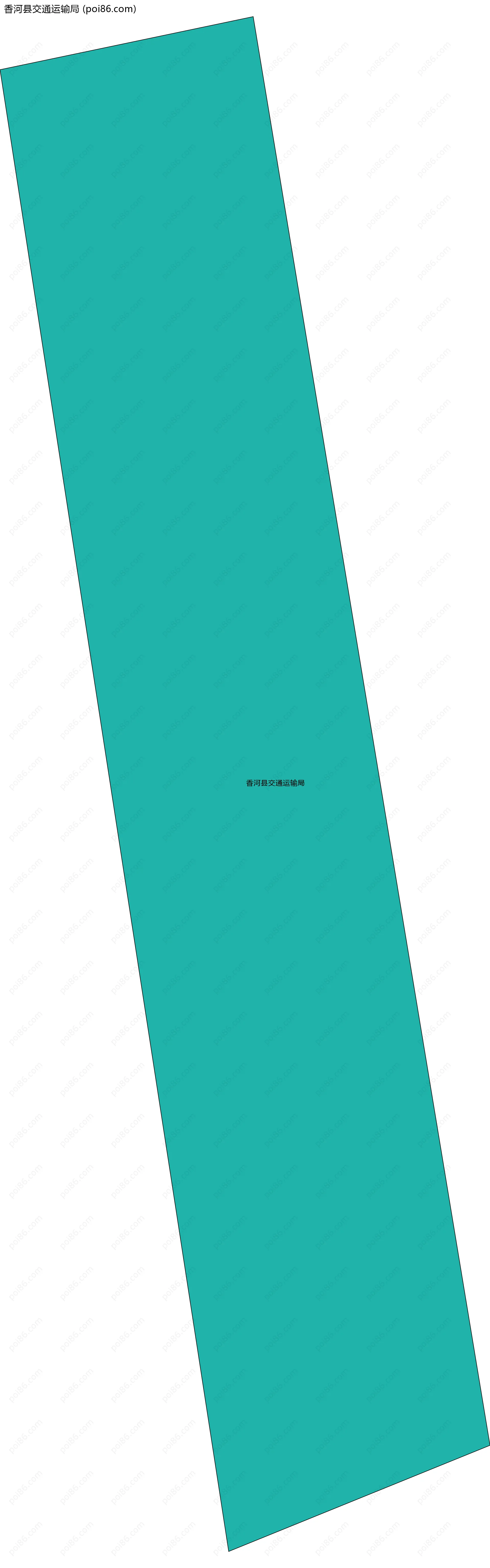 香河县交通运输局边界地图